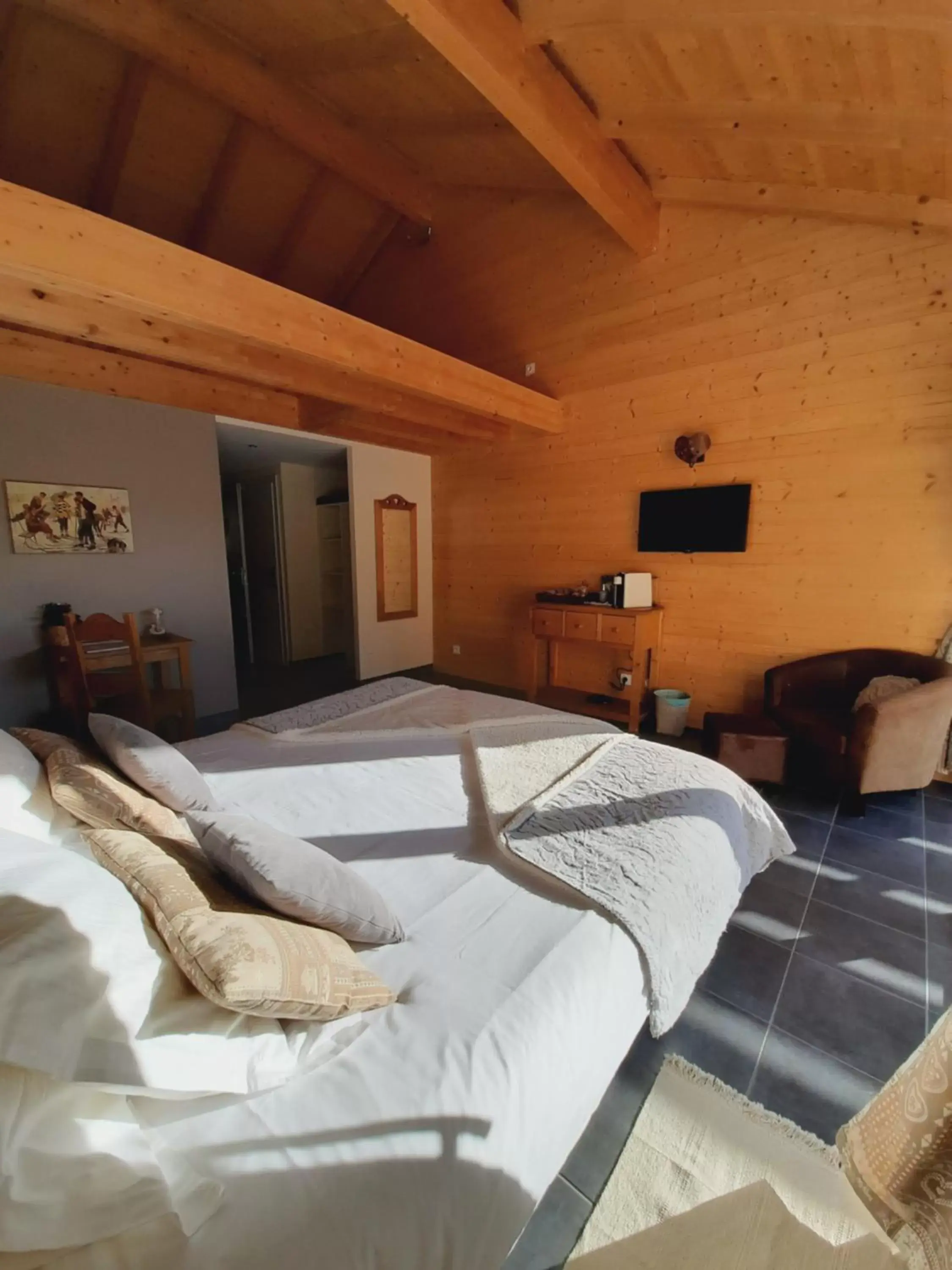 Photo of the whole room, Bed in Au Cœur des Lacs - Chambres d'hôtes