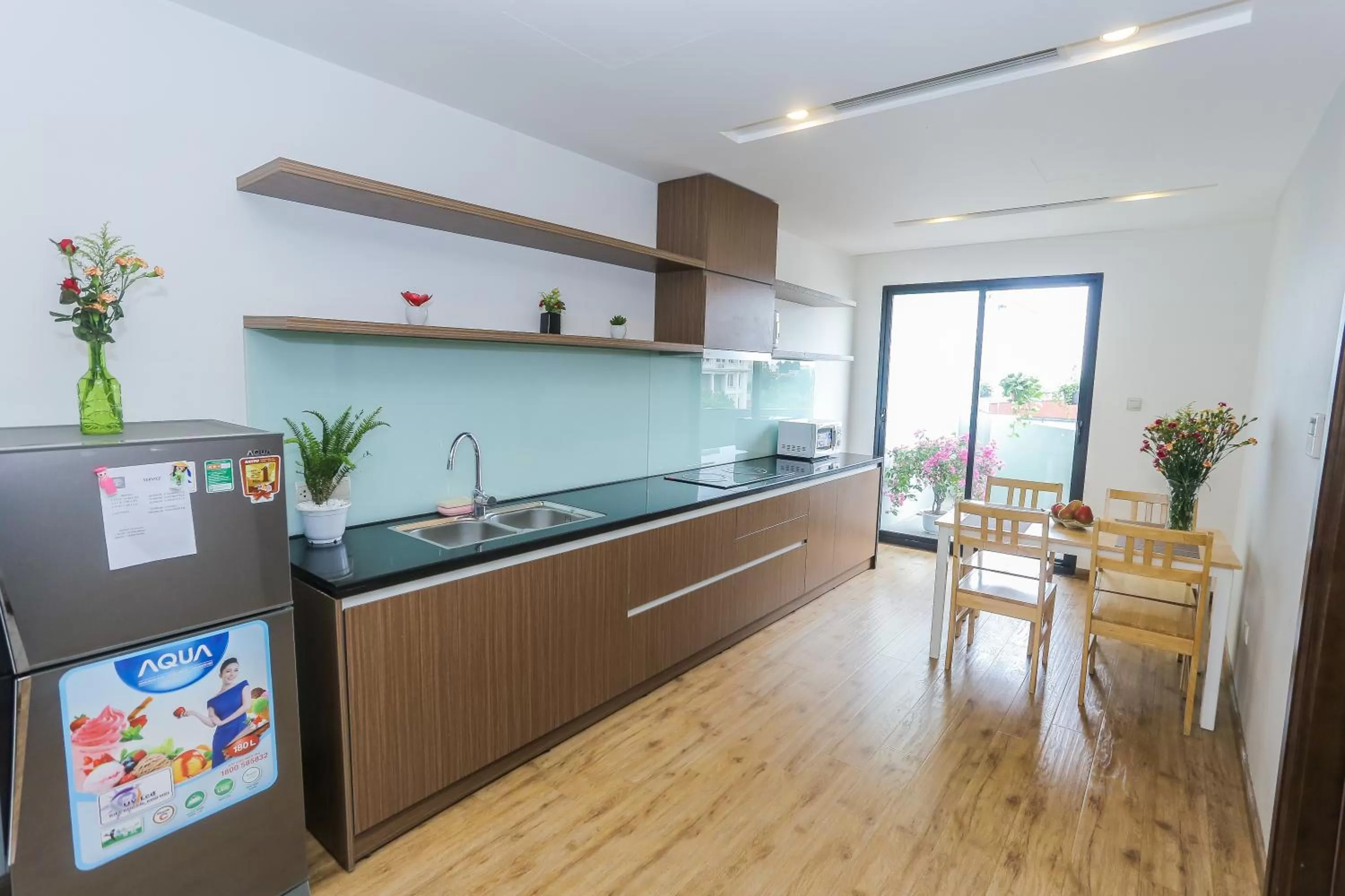 Kitchen or kitchenette in HNC Premier Hotel & Residences