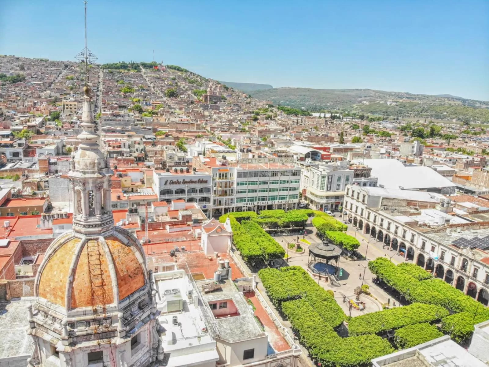 Off site in Hotel Plaza Sahuayo