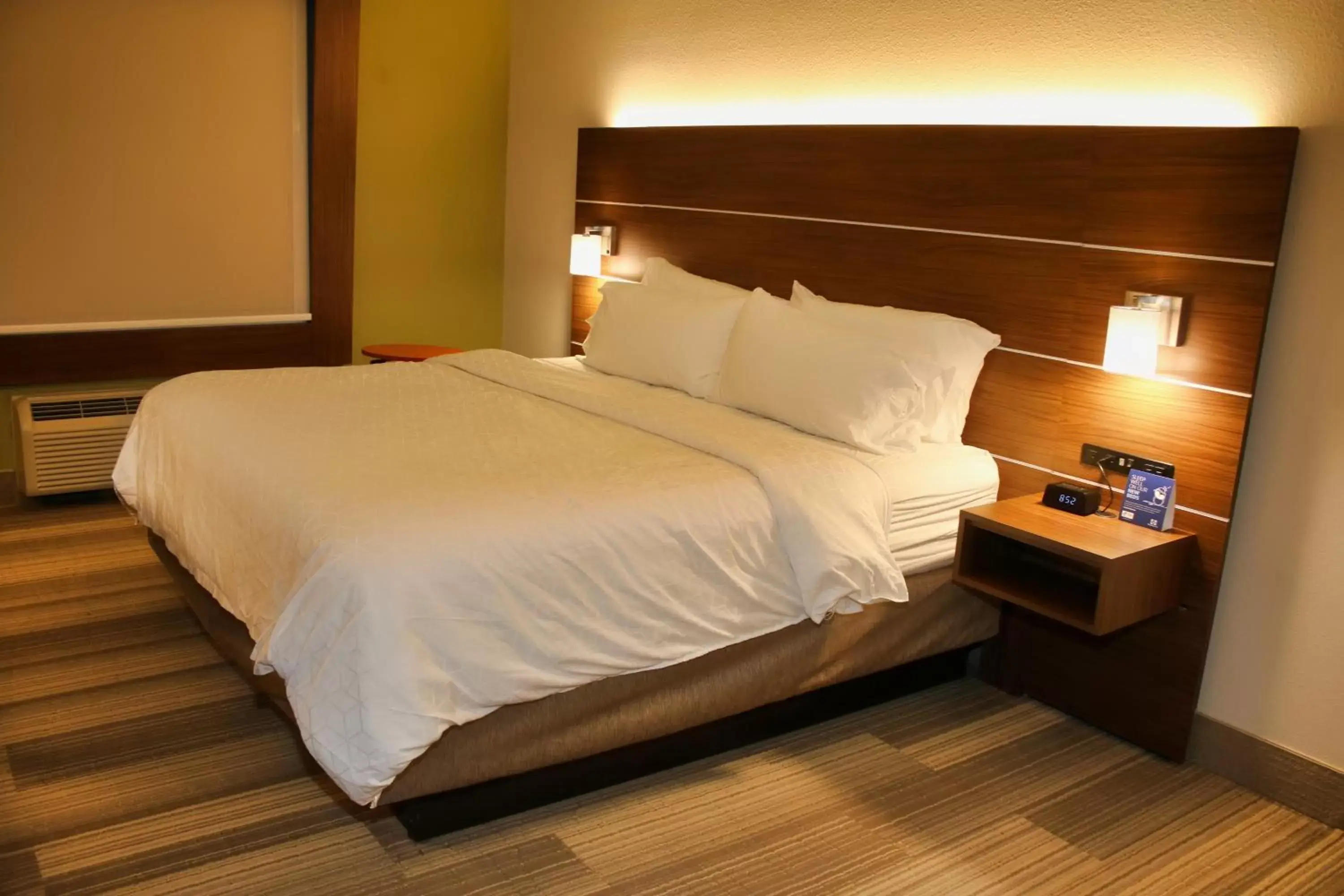 Bed in Holiday Inn Express, an IHG Hotel
