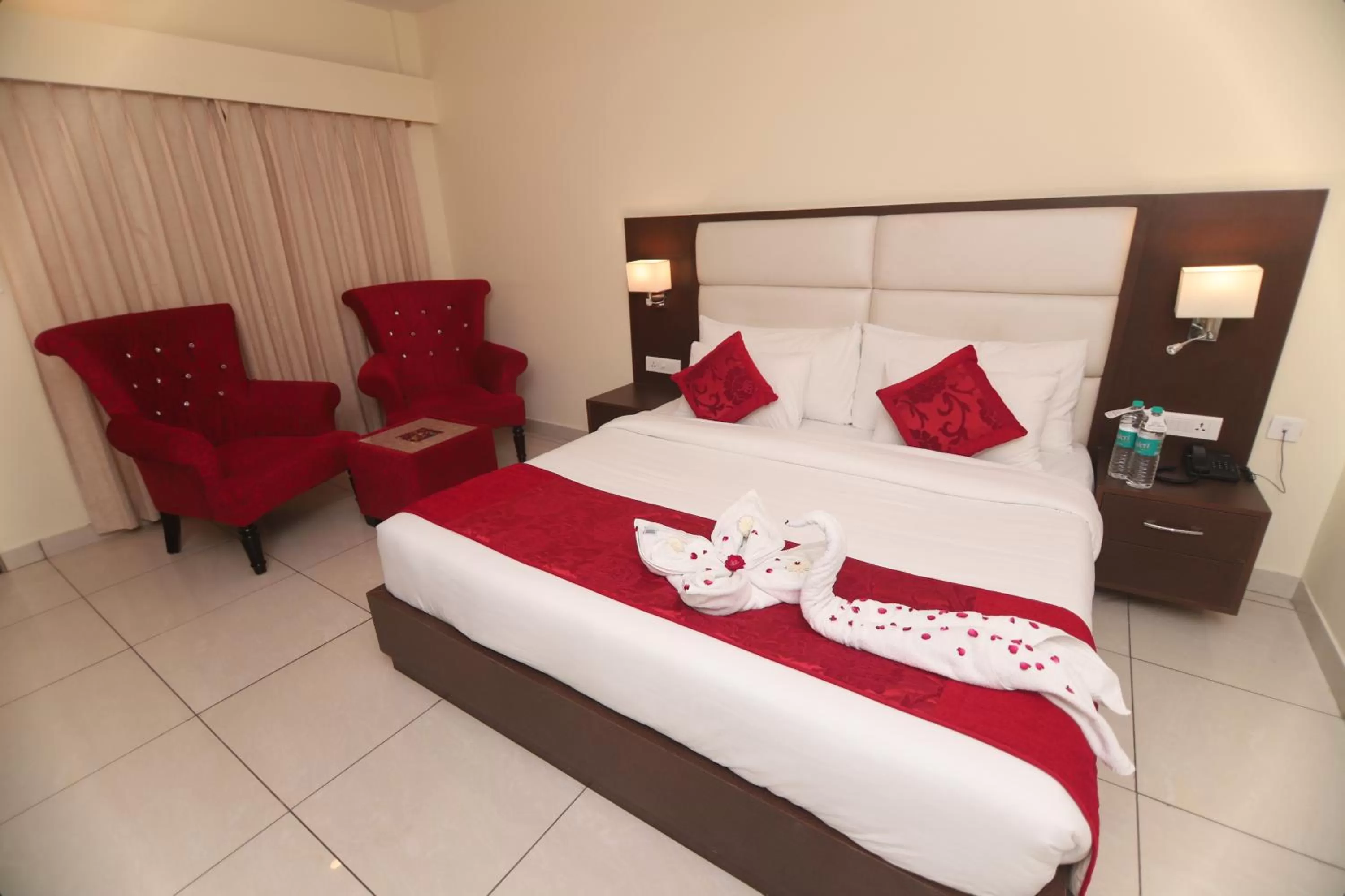 Bed in Indira Nikunj Rubystone Exotic