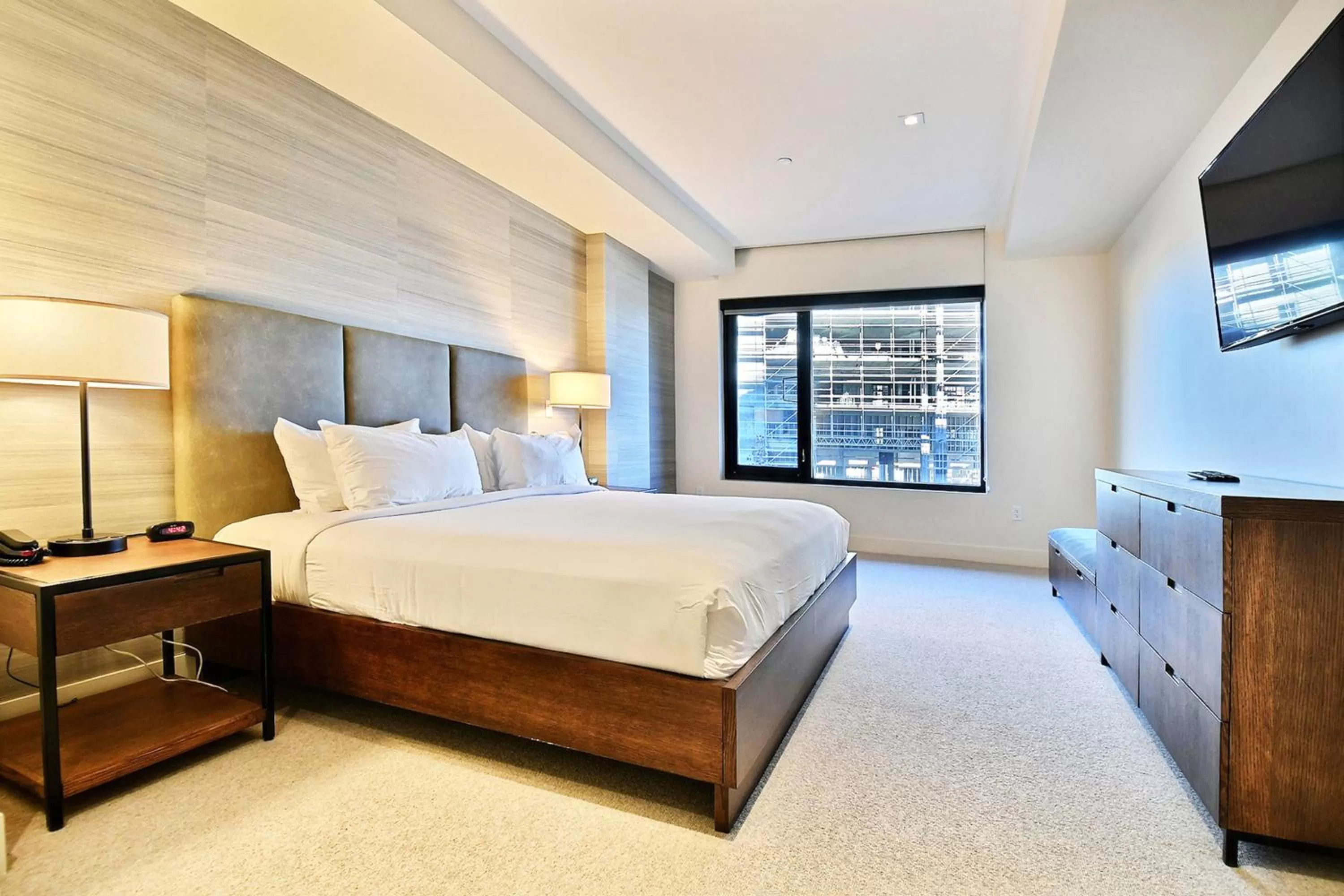 Bed in Lift Park City Condominiums