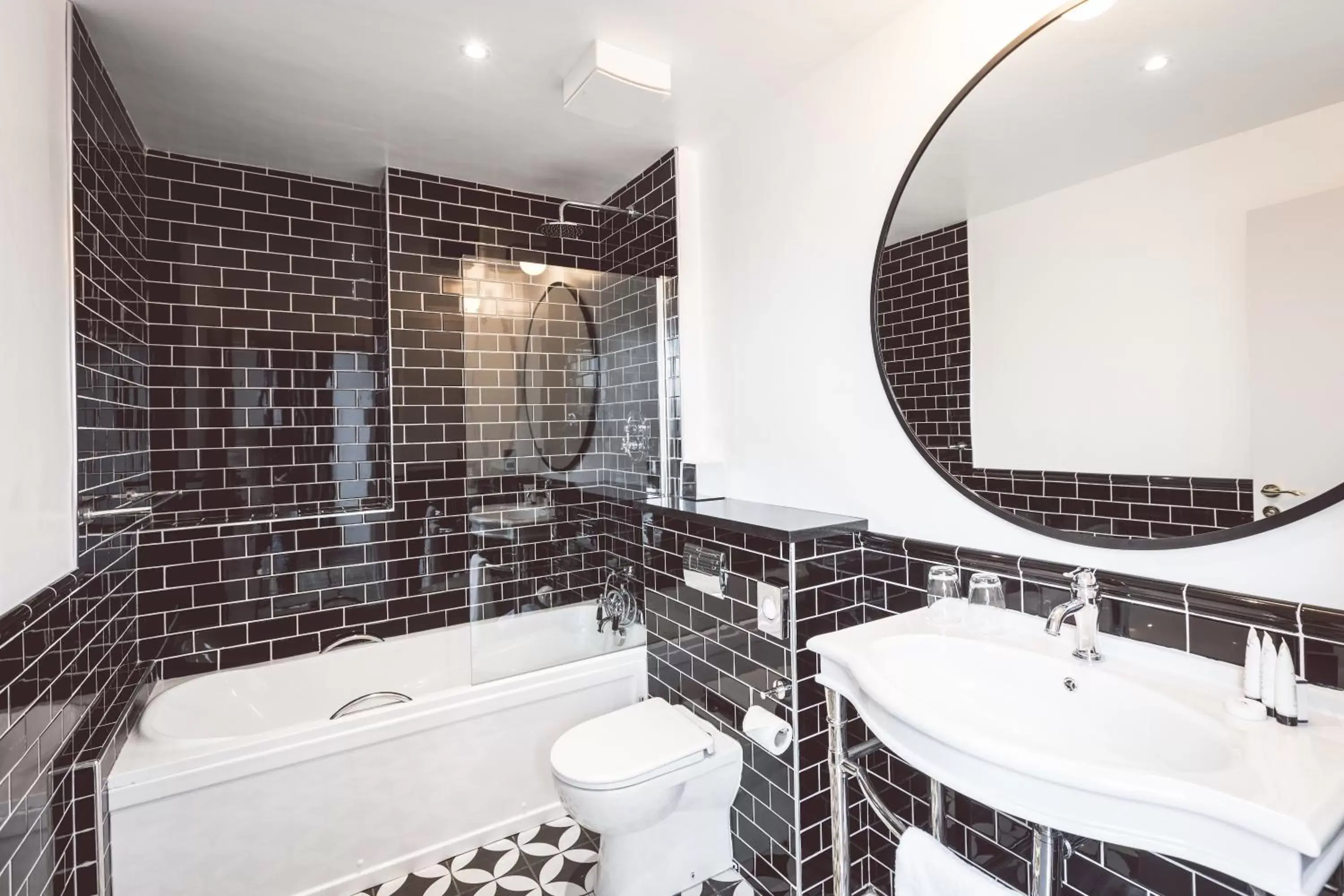 Bathroom in Titanic Hotel Belfast Bathroom in Titanic Hotel Belfast