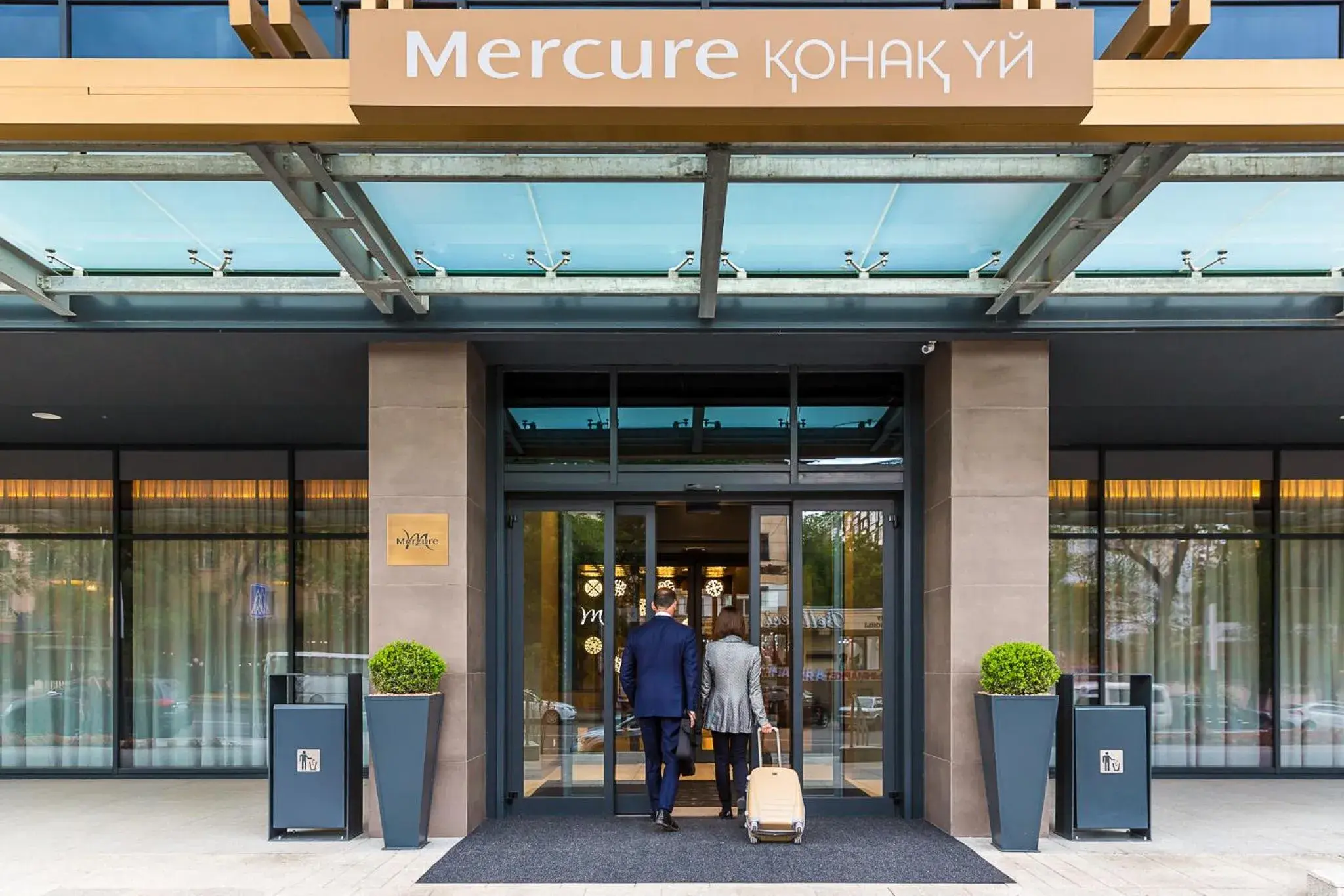 Facade/entrance in Mercure Almaty City Center