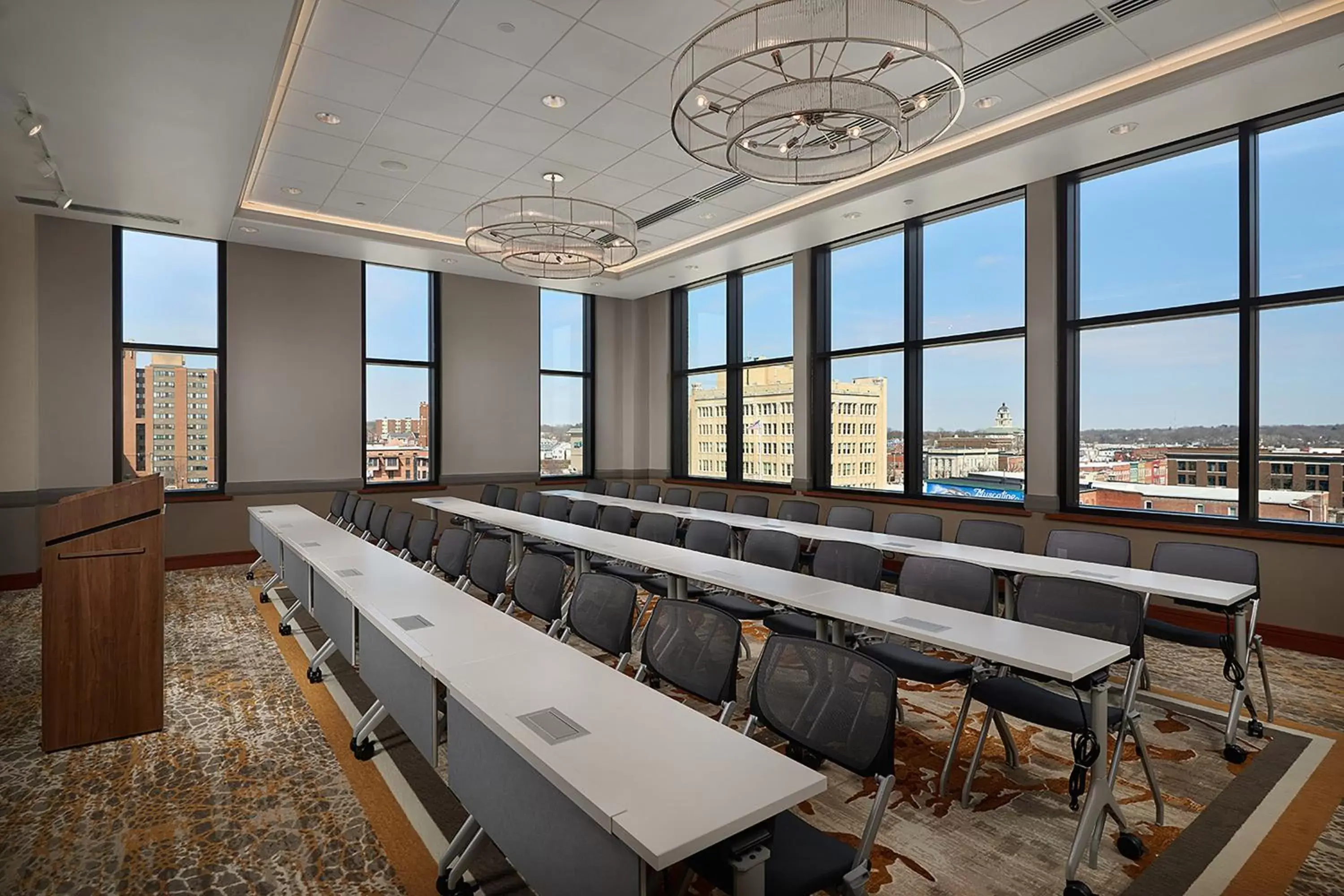 Meeting/conference room in The Merrill Hotel & Conference Center, Muscatine, a Tribute Portfolio Hotel