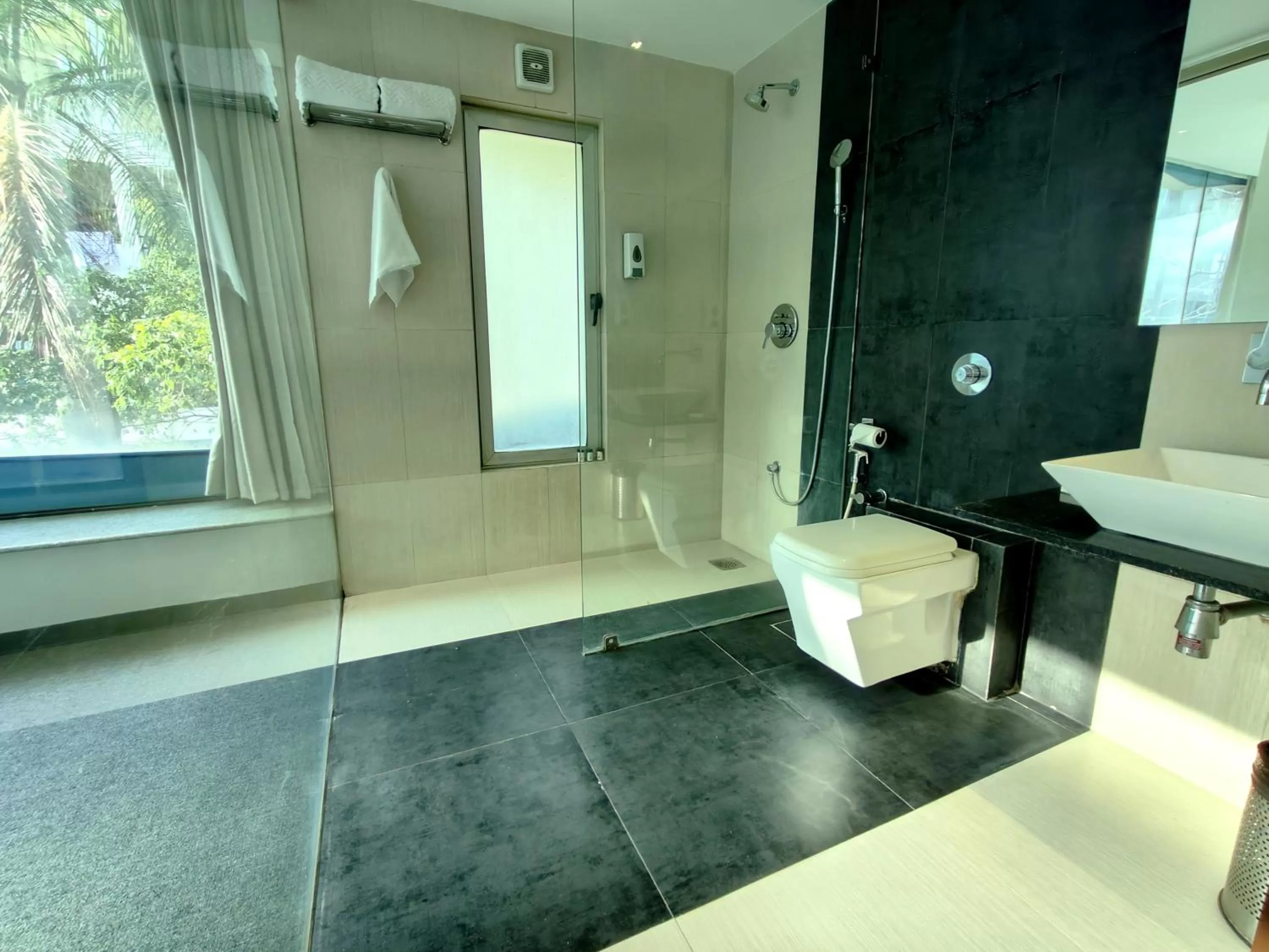 Shower in The Sky Imperial Hotel Yahvi