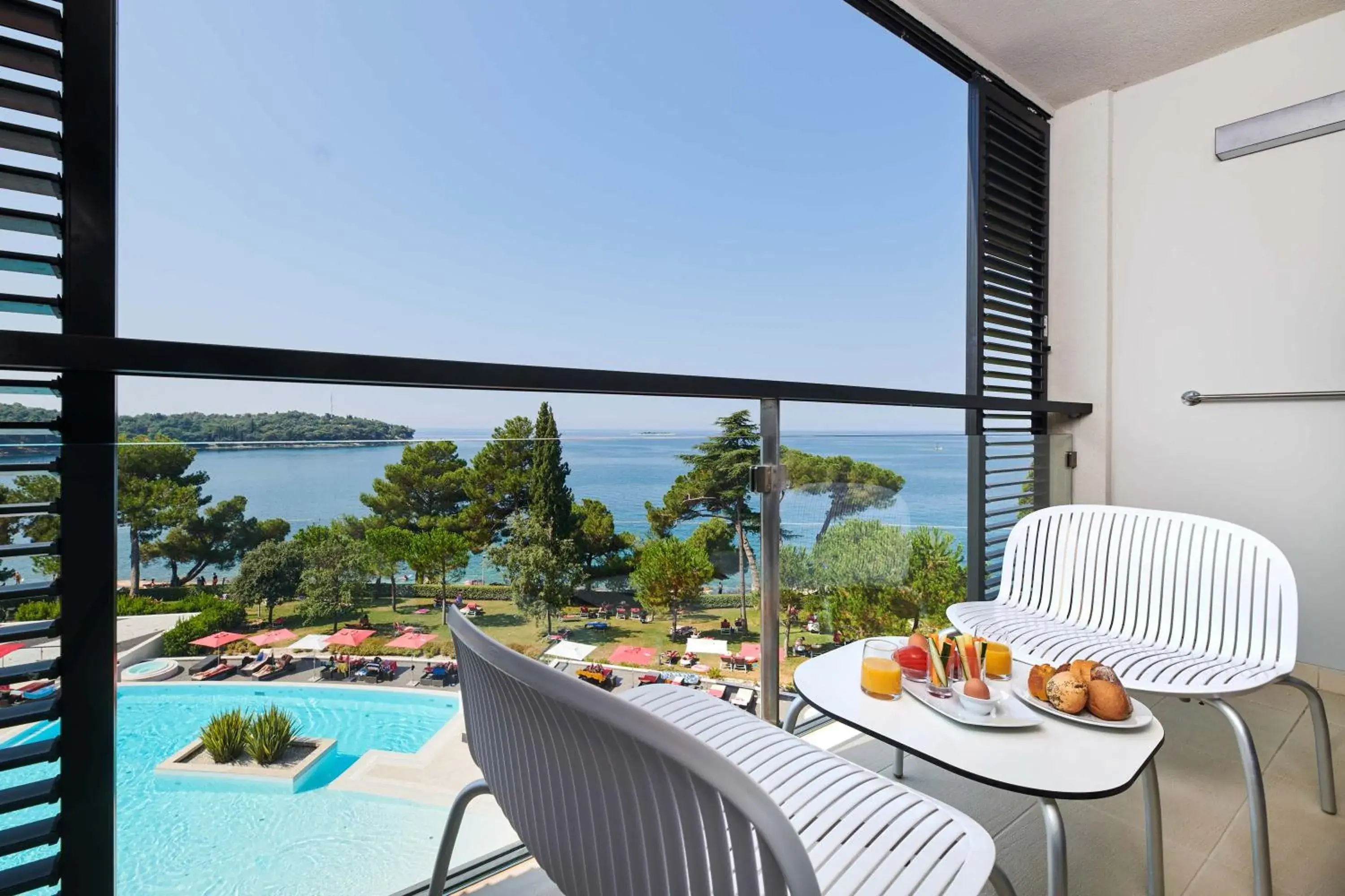 Balcony/Terrace in Hotel Parentium Plava Laguna