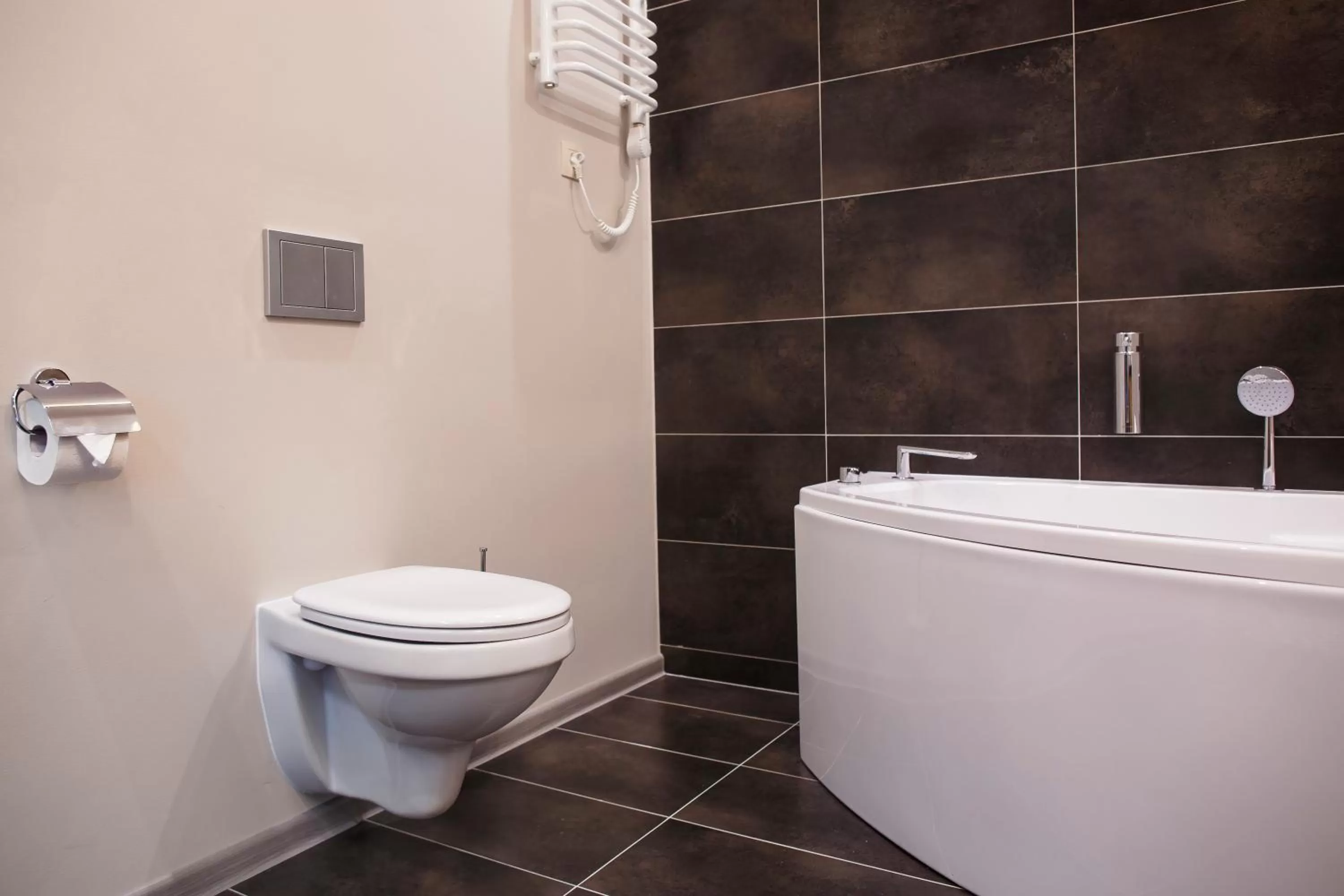 Bathroom in Art Hotel's Sosnowiec