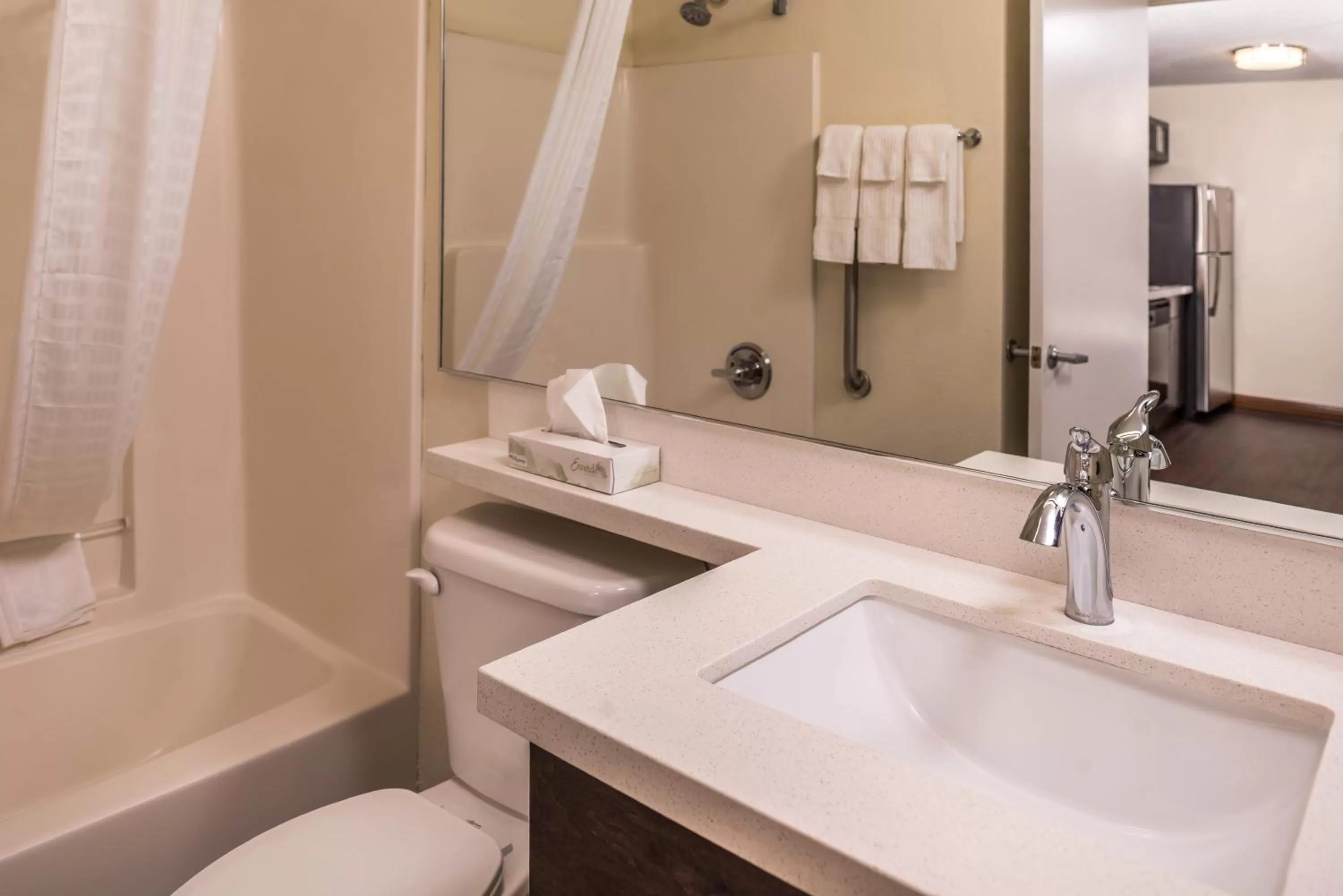 Bathroom in Candlewood Suites Kansas City by IHG