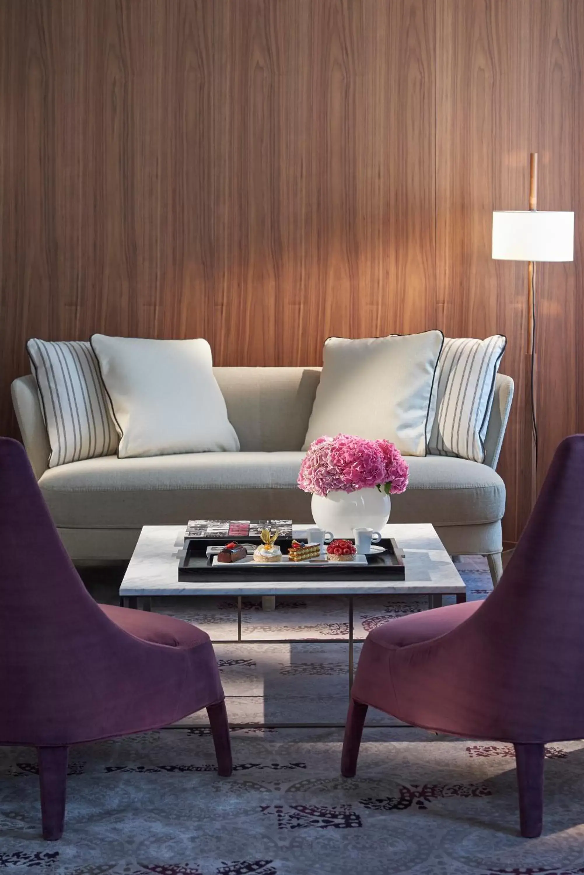 Living room, Seating Area in Mandarin Oriental, Milan