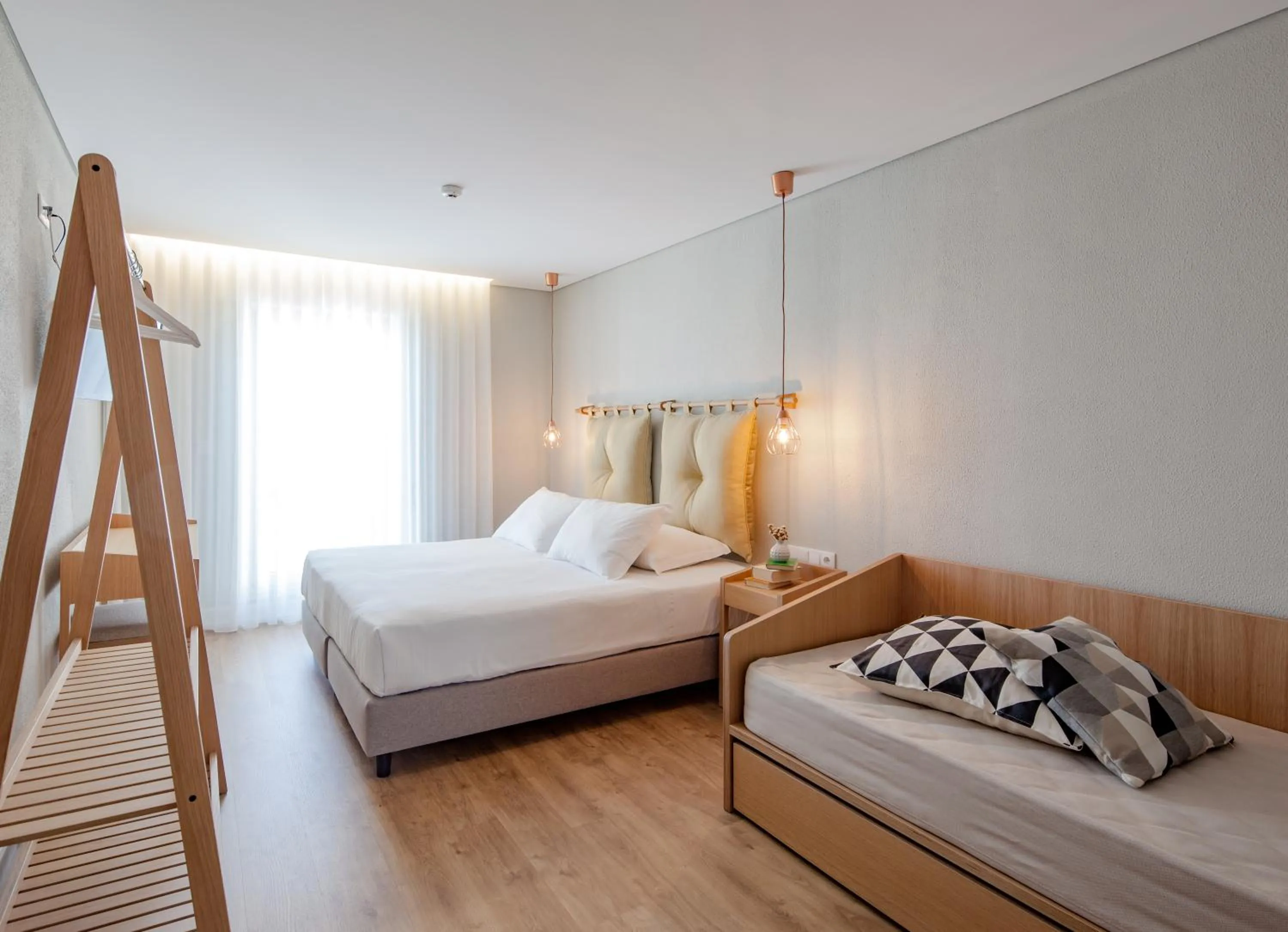 Bed in The Rex Hotel Porto