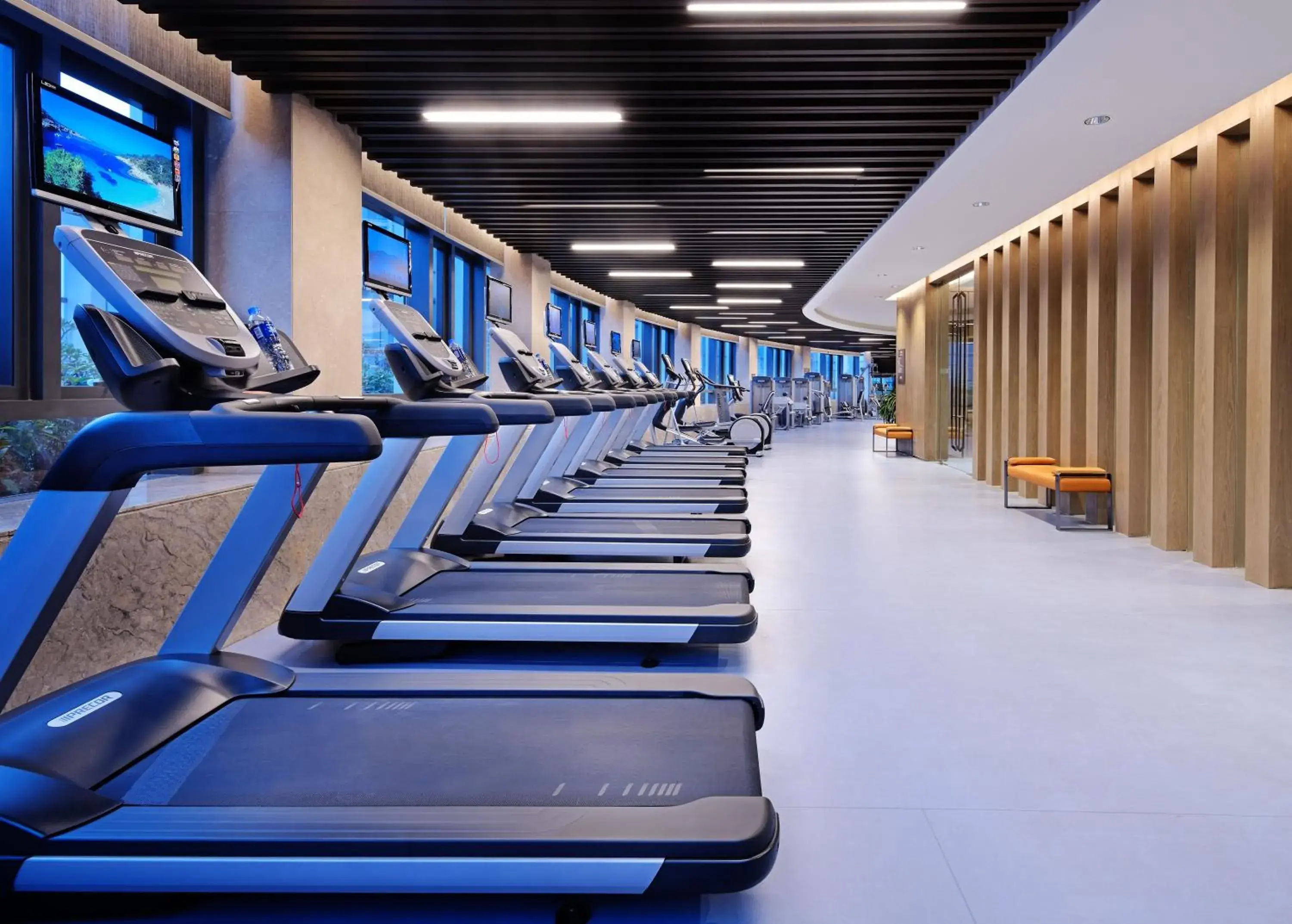 Fitness centre/facilities, Fitness Center/Facilities in Hualuxe Wuhu