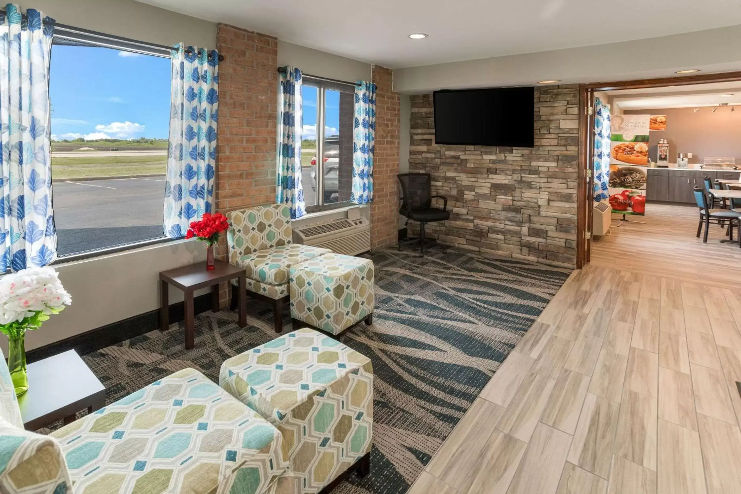 Lobby or reception, Seating Area in Quality Inn Rochelle