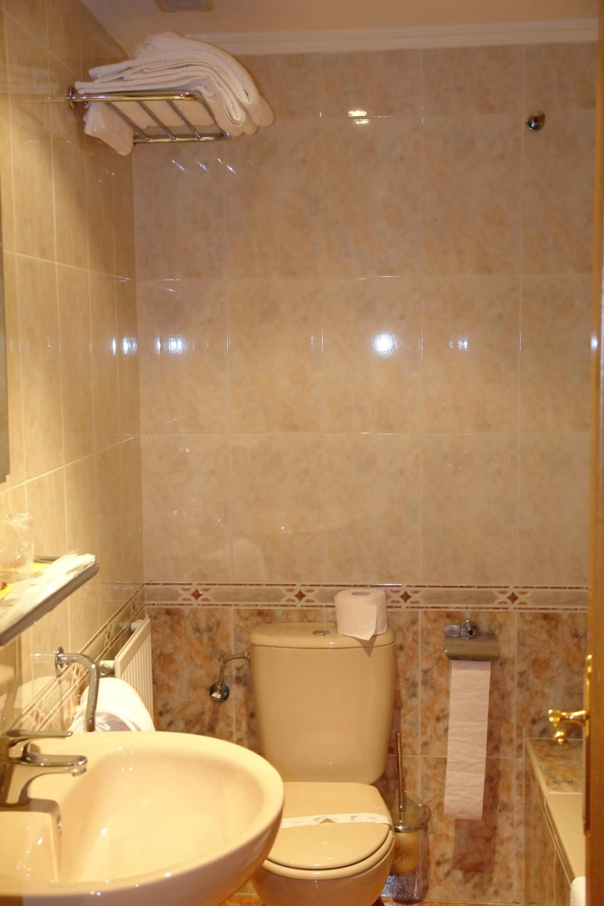 Toilet in Hostal Campus