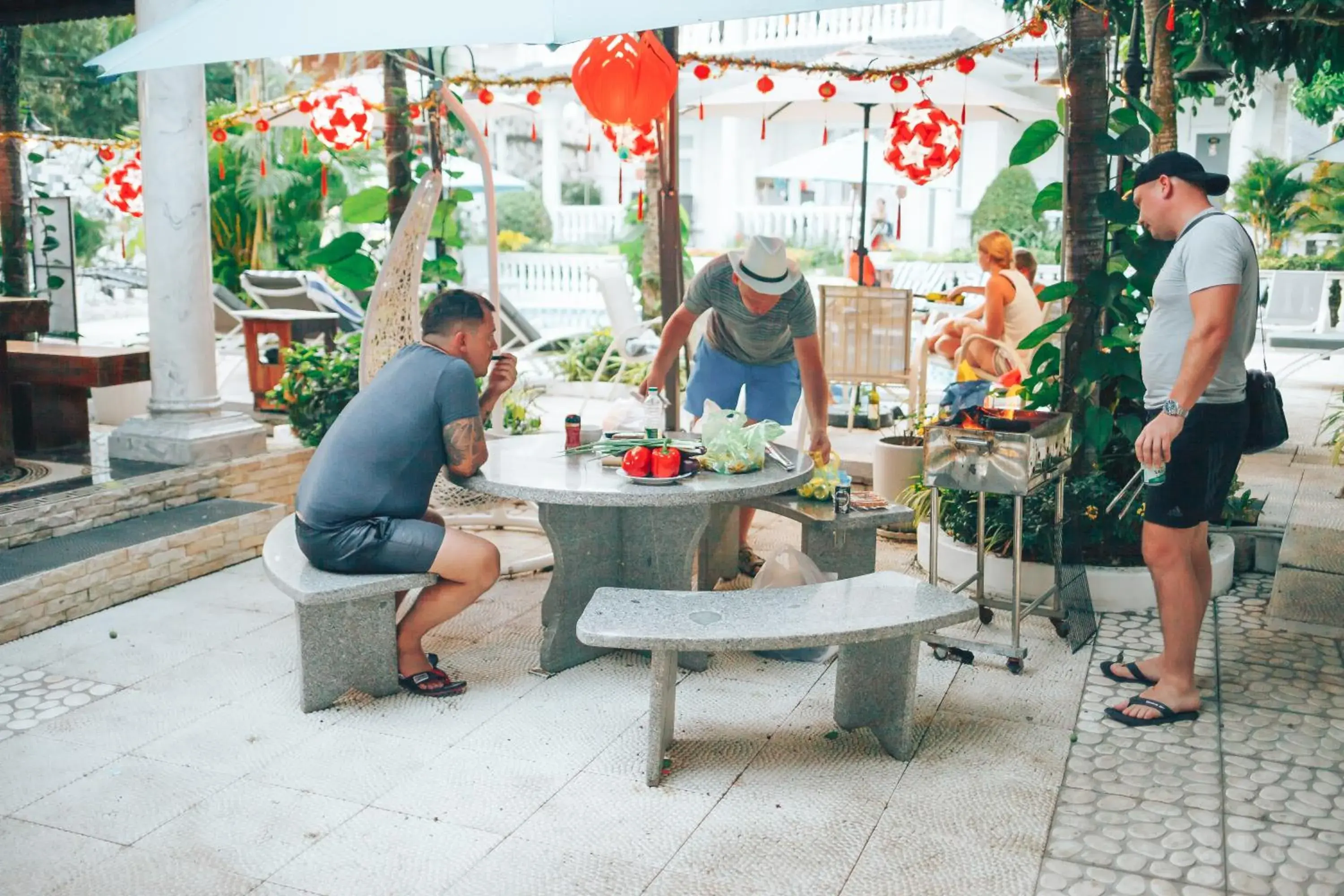 Garden in Godiva Villa Phu Quoc