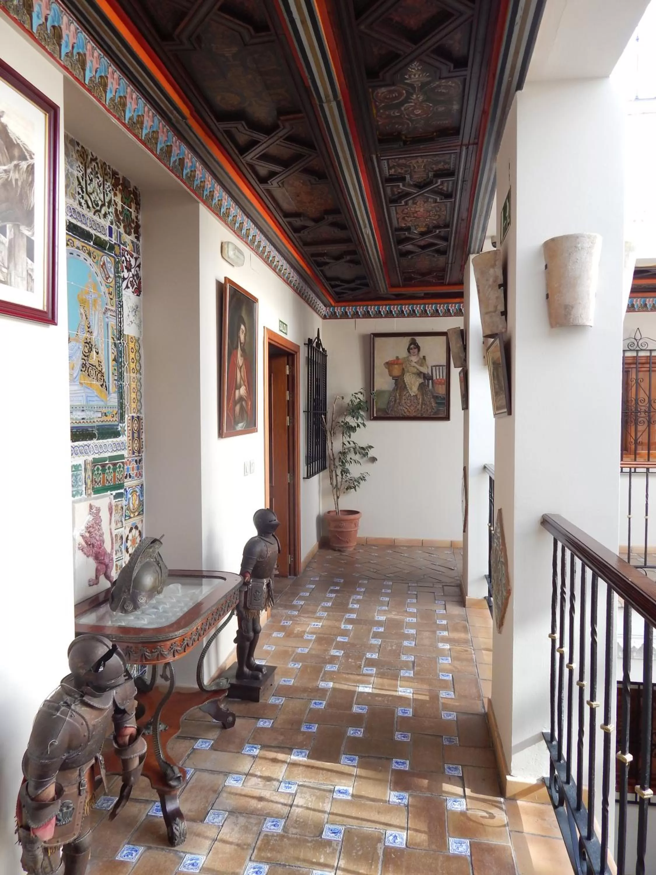 Patio in Hotel Convento La Gloria
