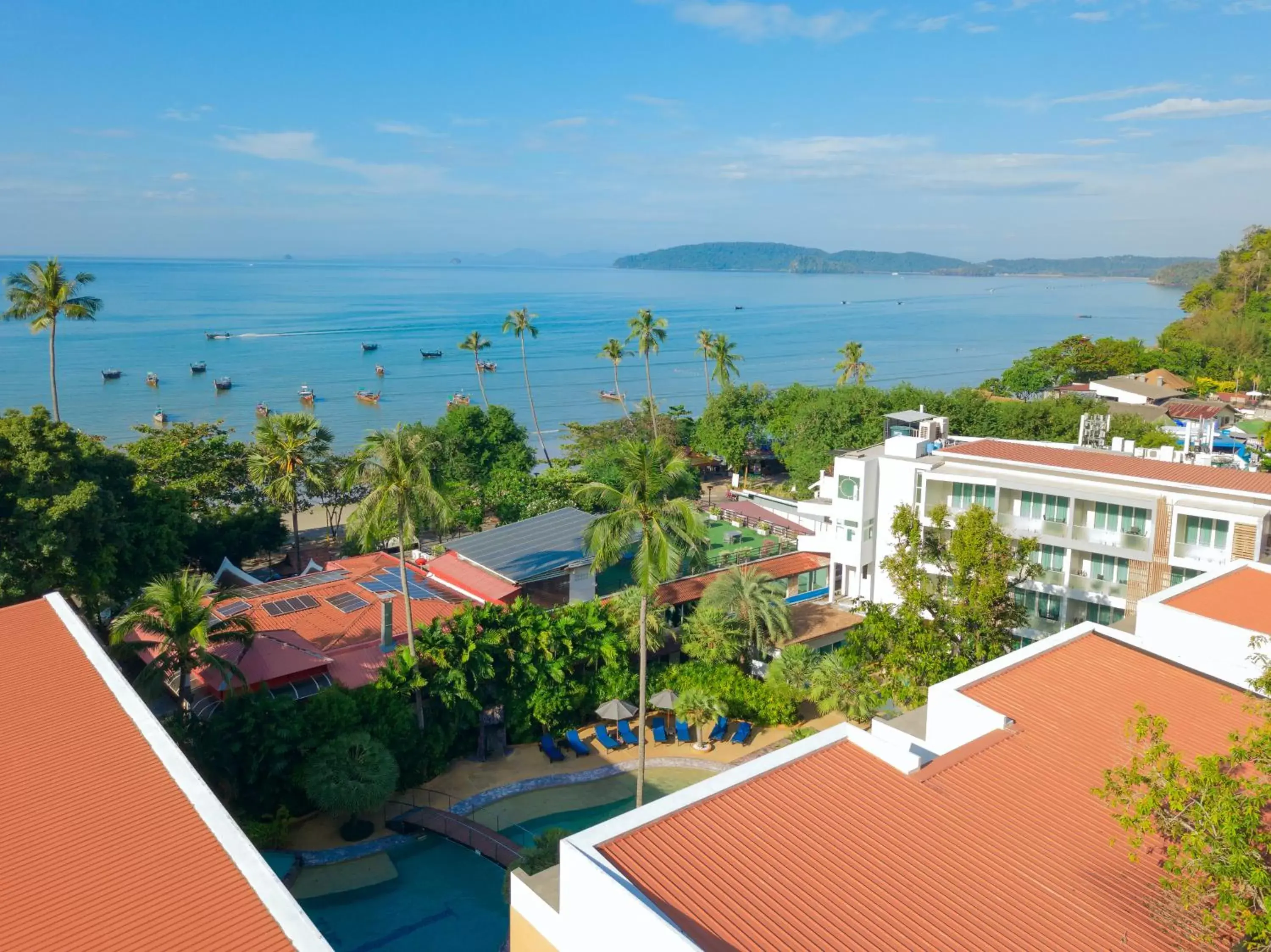 Bird's eye view in The L Resort, Krabi Bird's eye view in The L Resort, Krabi