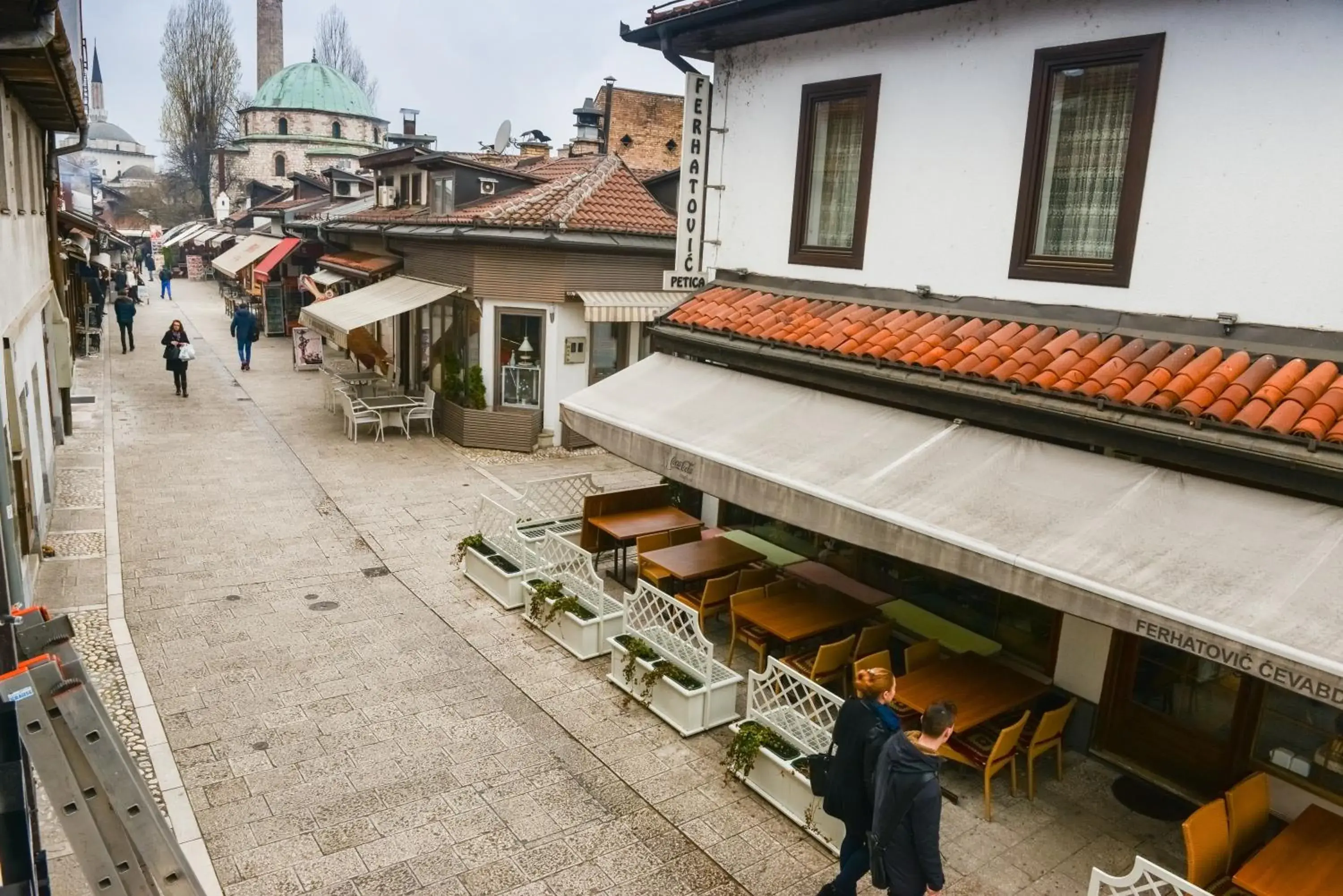 Street view in Hotel Old Sarajevo