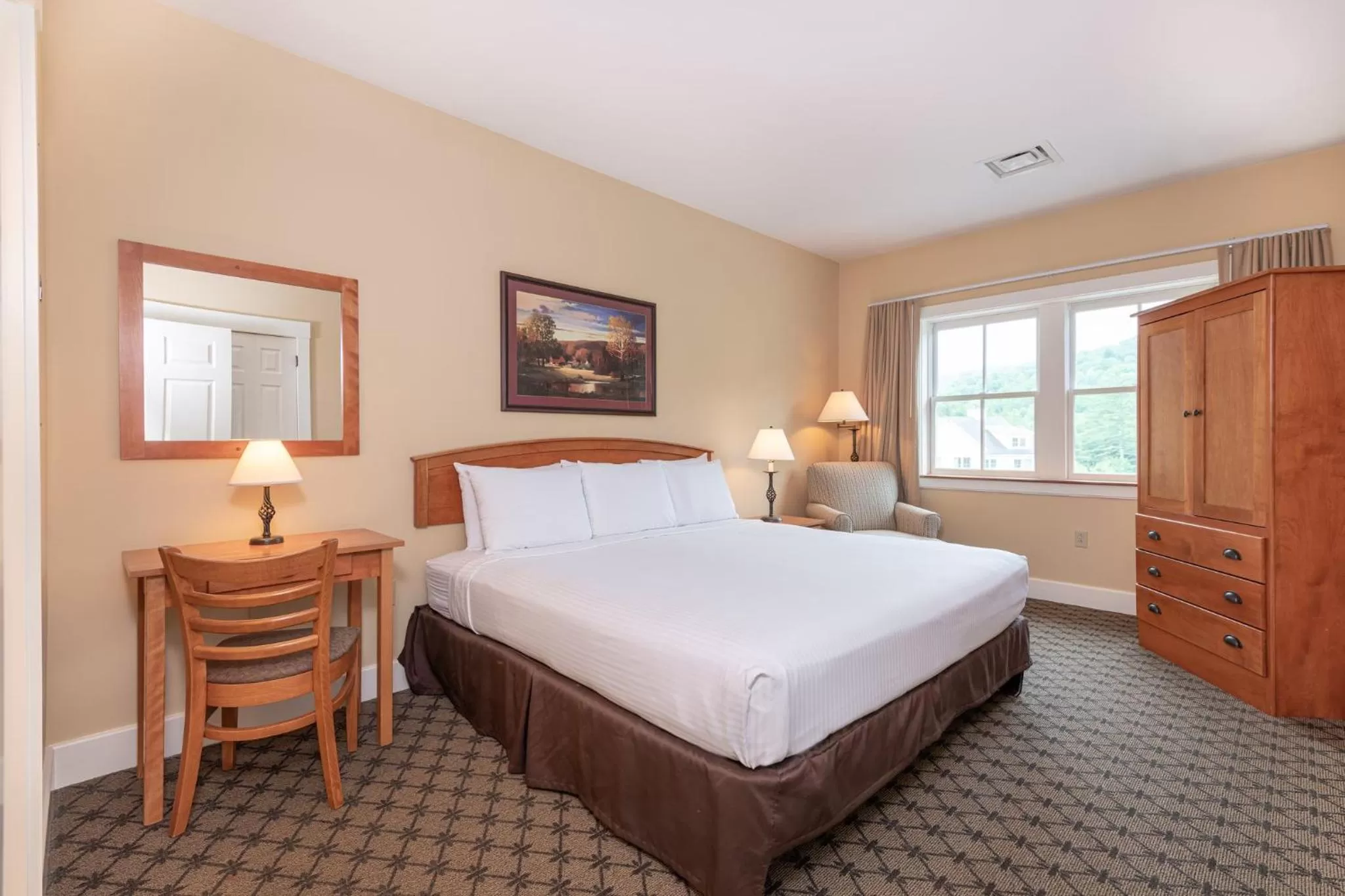 Photo of the whole room, Bed in Jackson Gore Village on Okemo Mountain