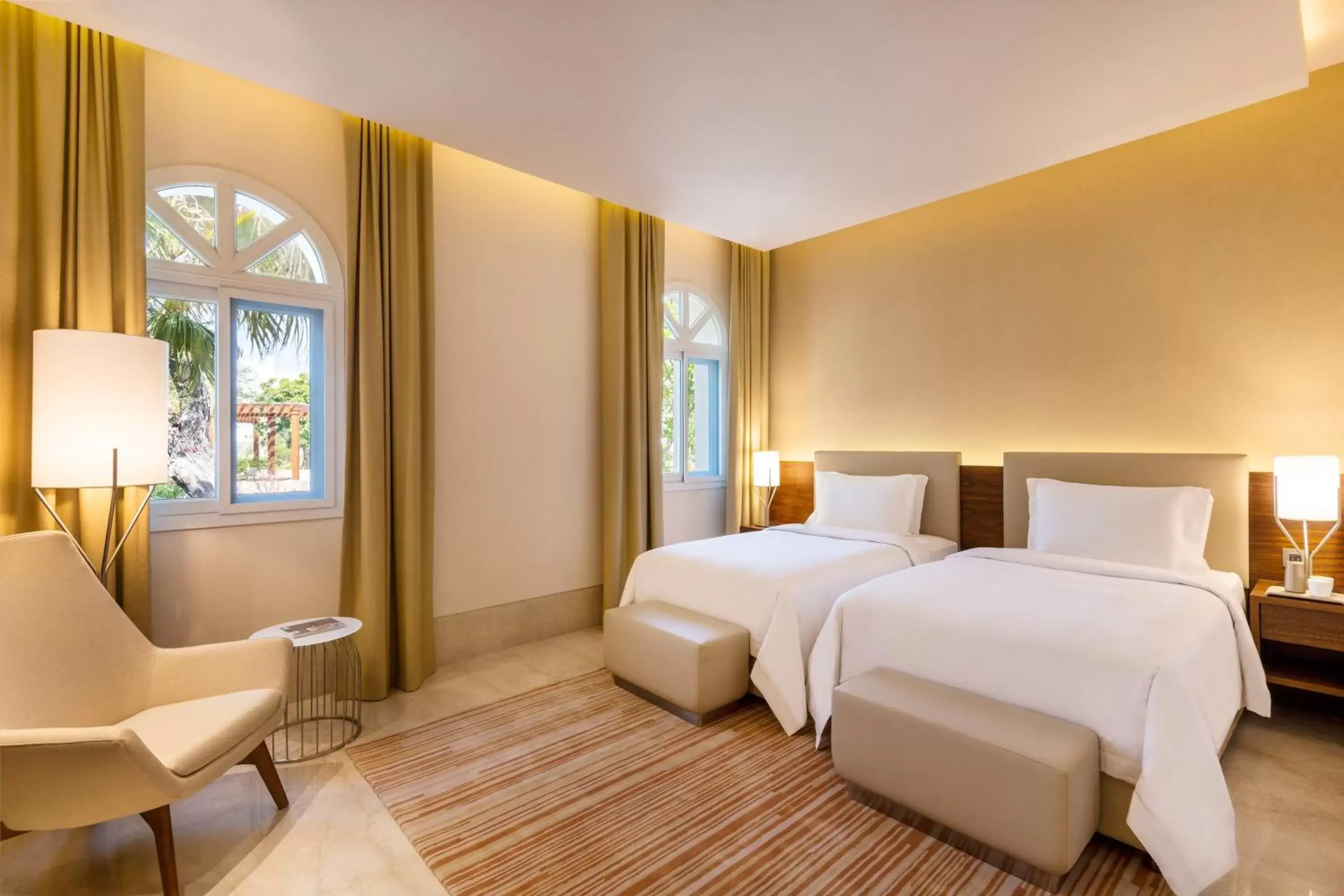 Bedroom, Bed in Al Messila, A Luxury Collection Resort & Spa, Doha
