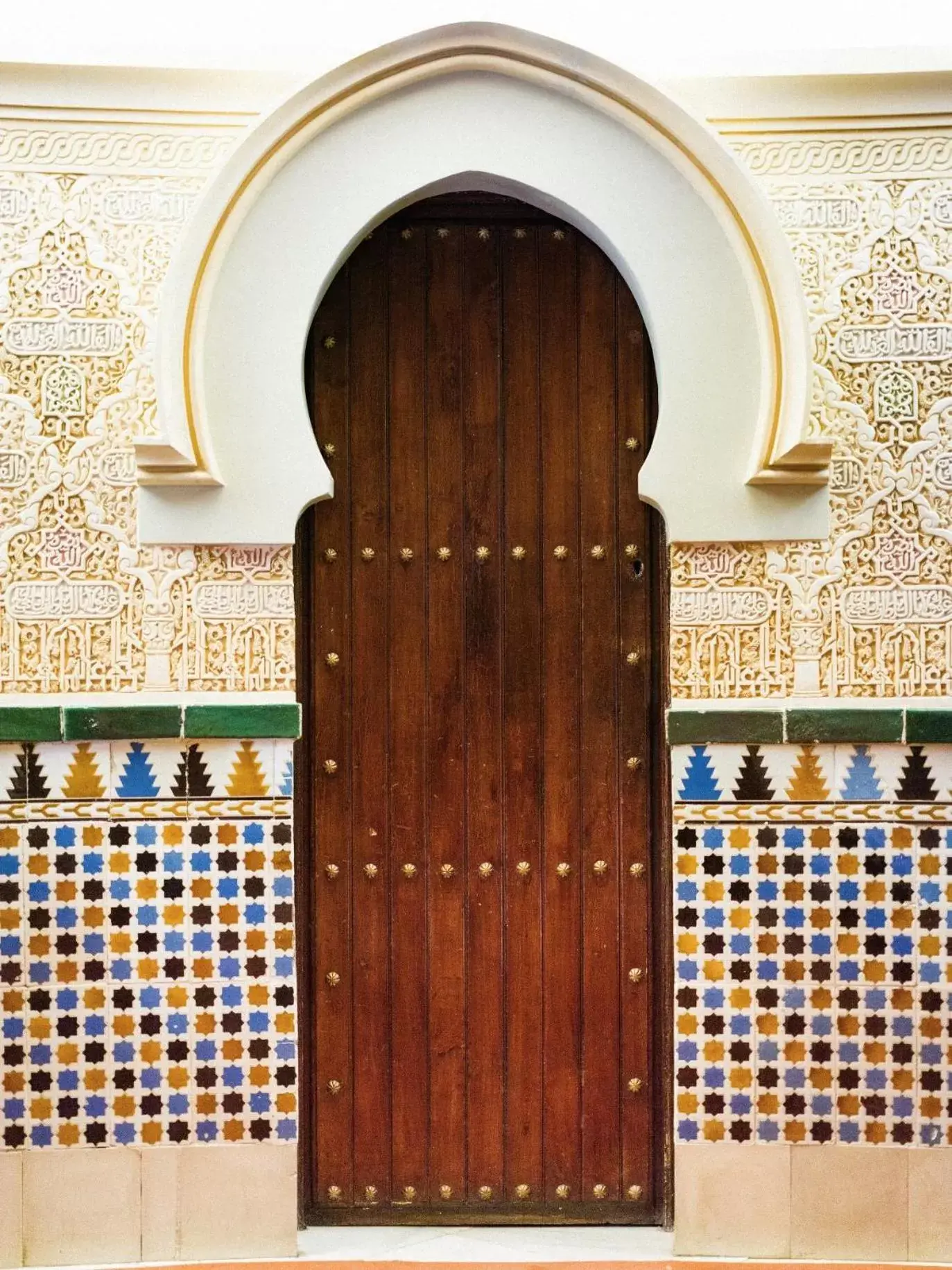 Decorative detail in Alhambra Palace Hotel