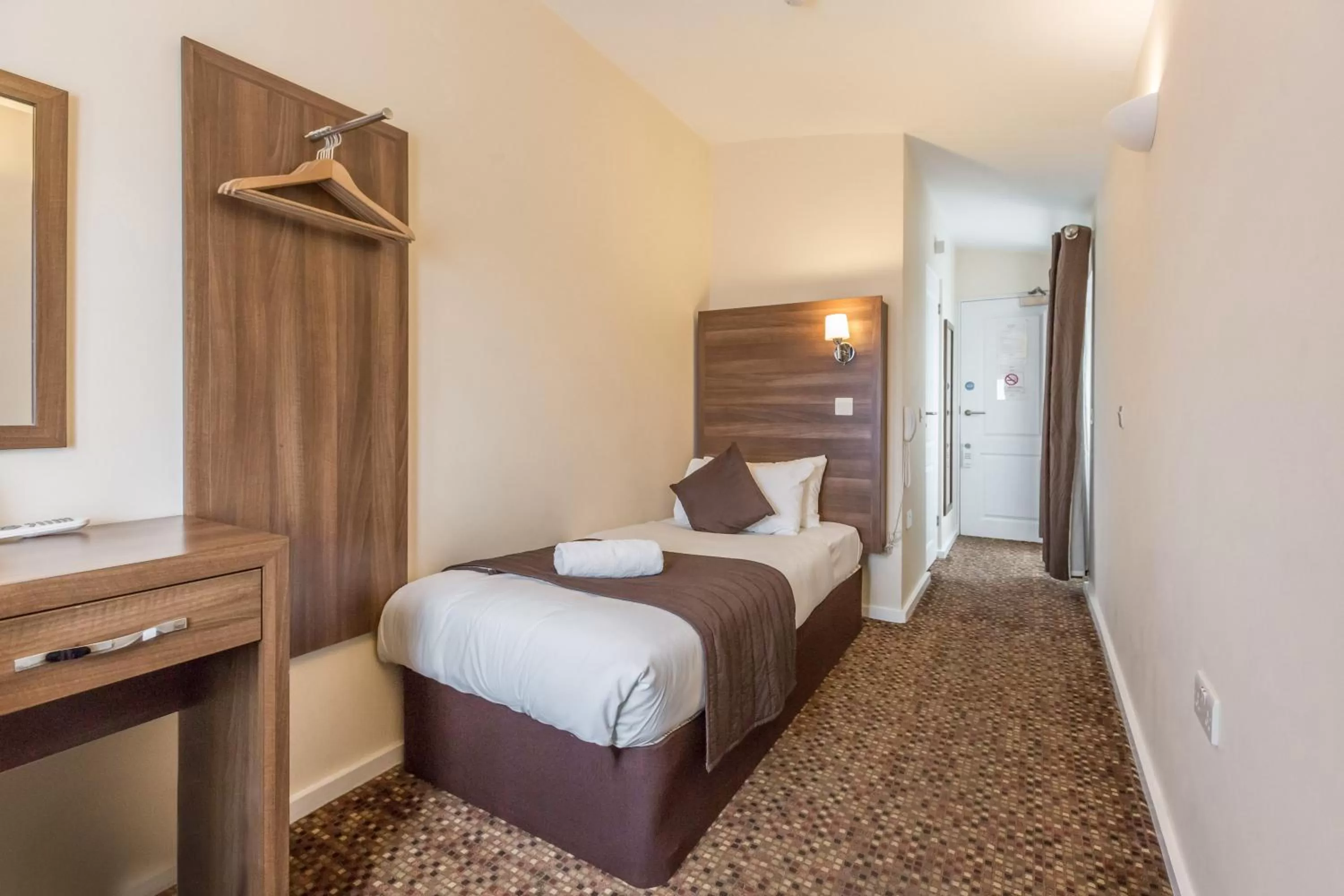 Photo of the whole room, Bed in Prince Regent Hotel Excel London