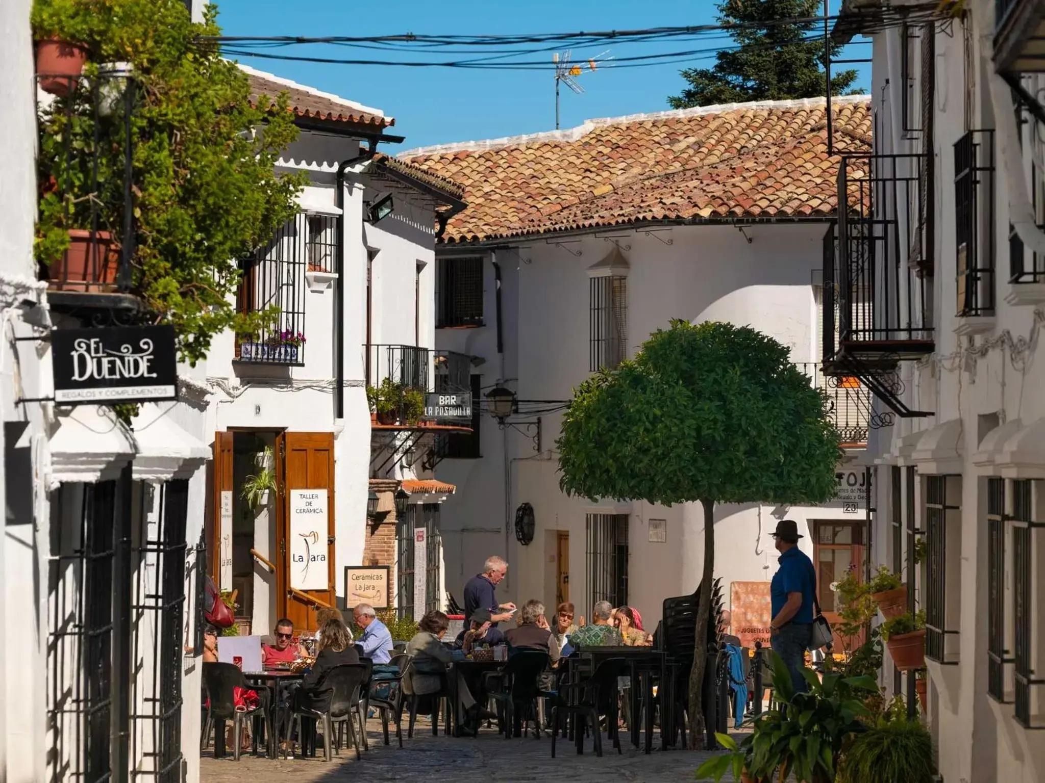 Restaurant/places to eat, Property Building in Hotel Fuerte Grazalema