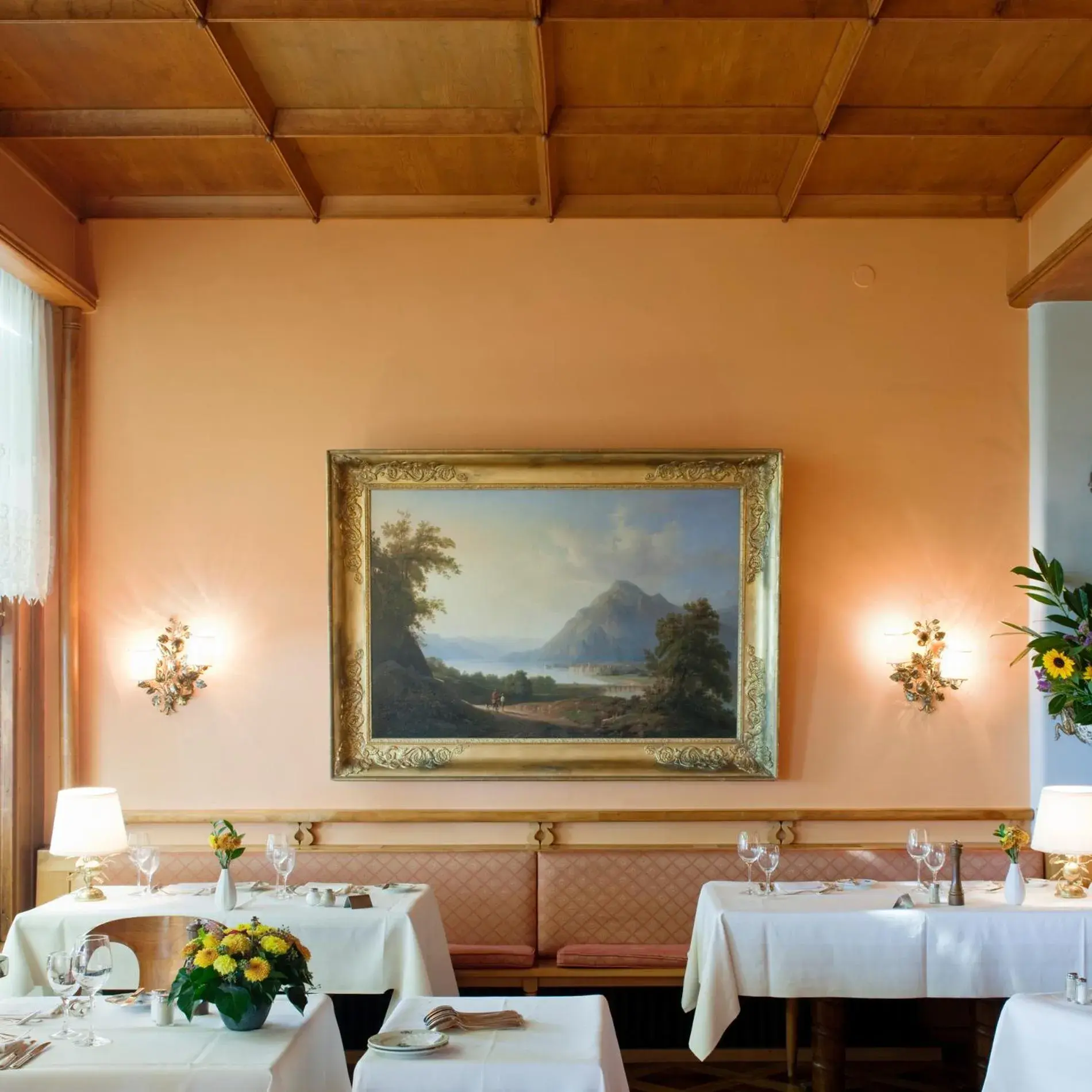 Restaurant/Places to Eat in Hotel Victoria Glion