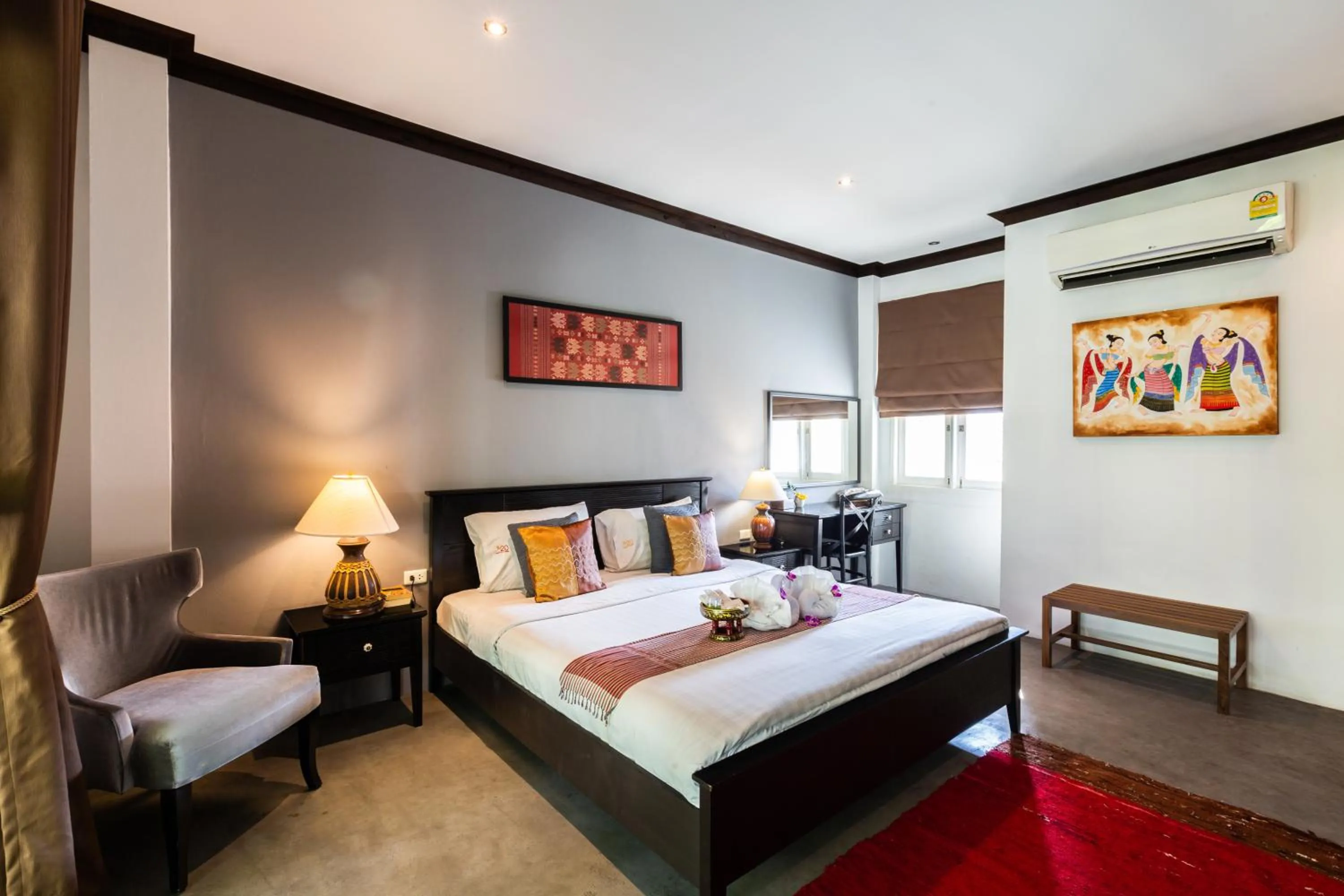 Bedroom, Bed in The Twenty Lodge