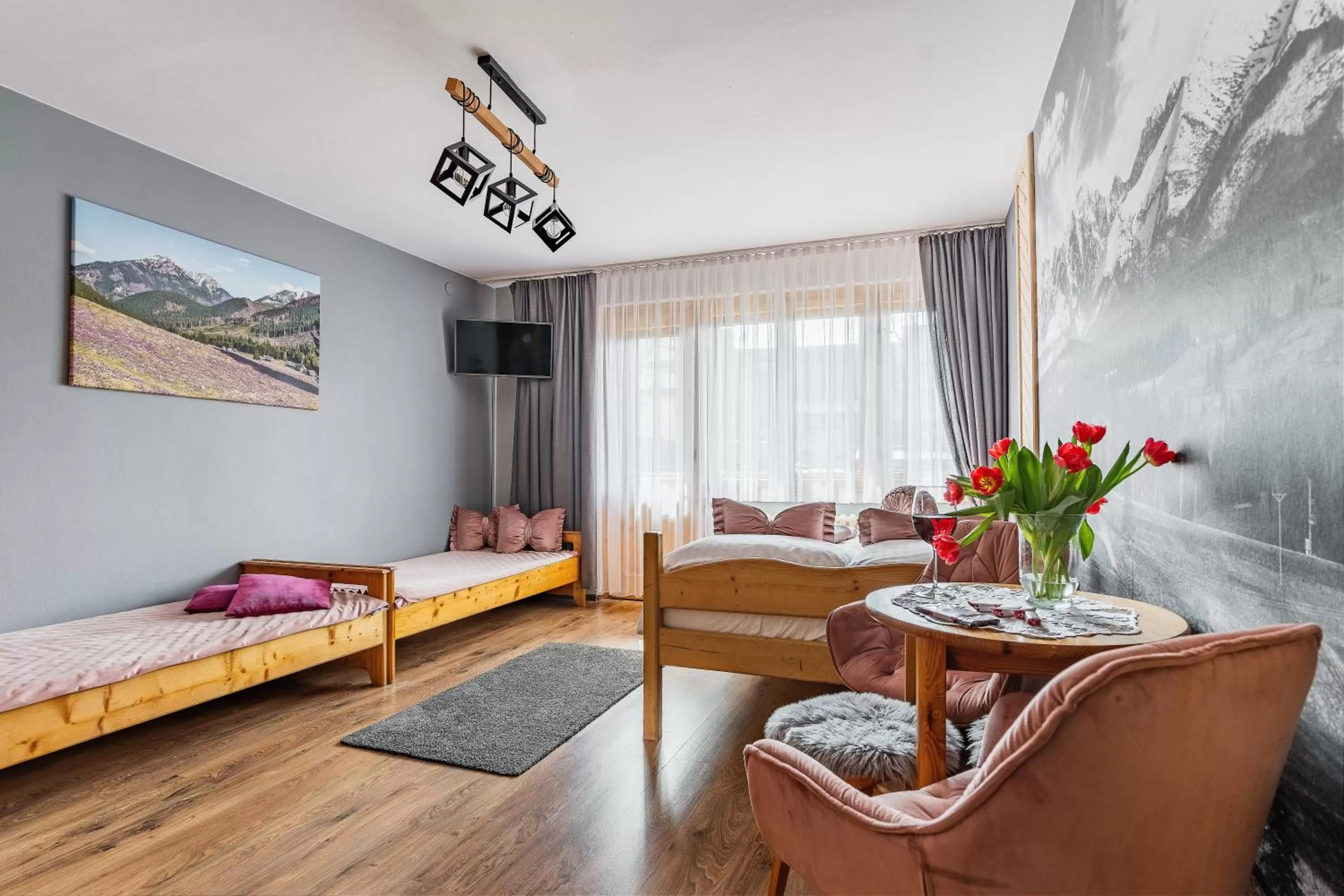 Bedroom, Bed in Pokoje Gościnne U Małgorzaty Jacuzzi & Sauna