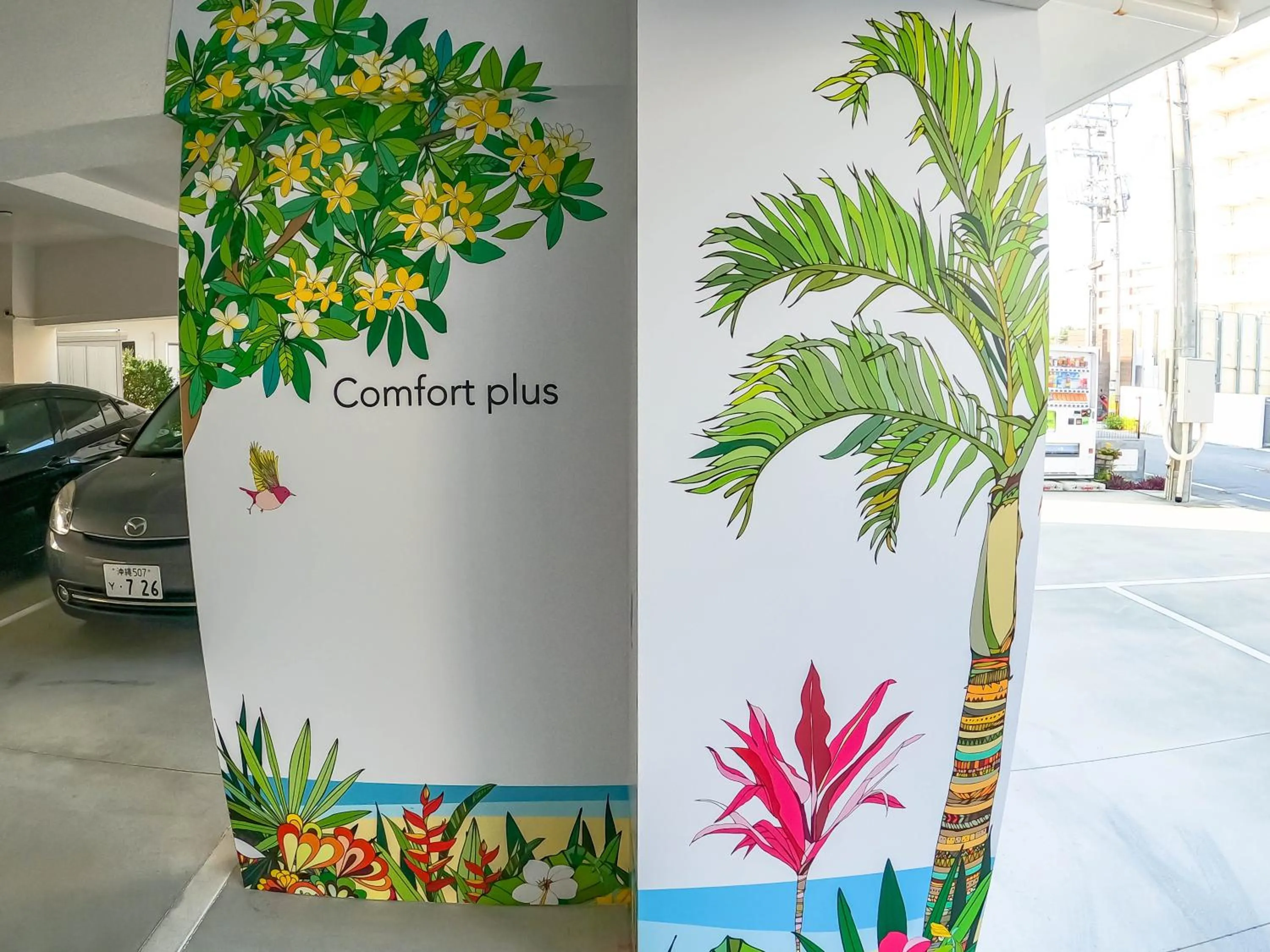 Parking in Comfort Plus