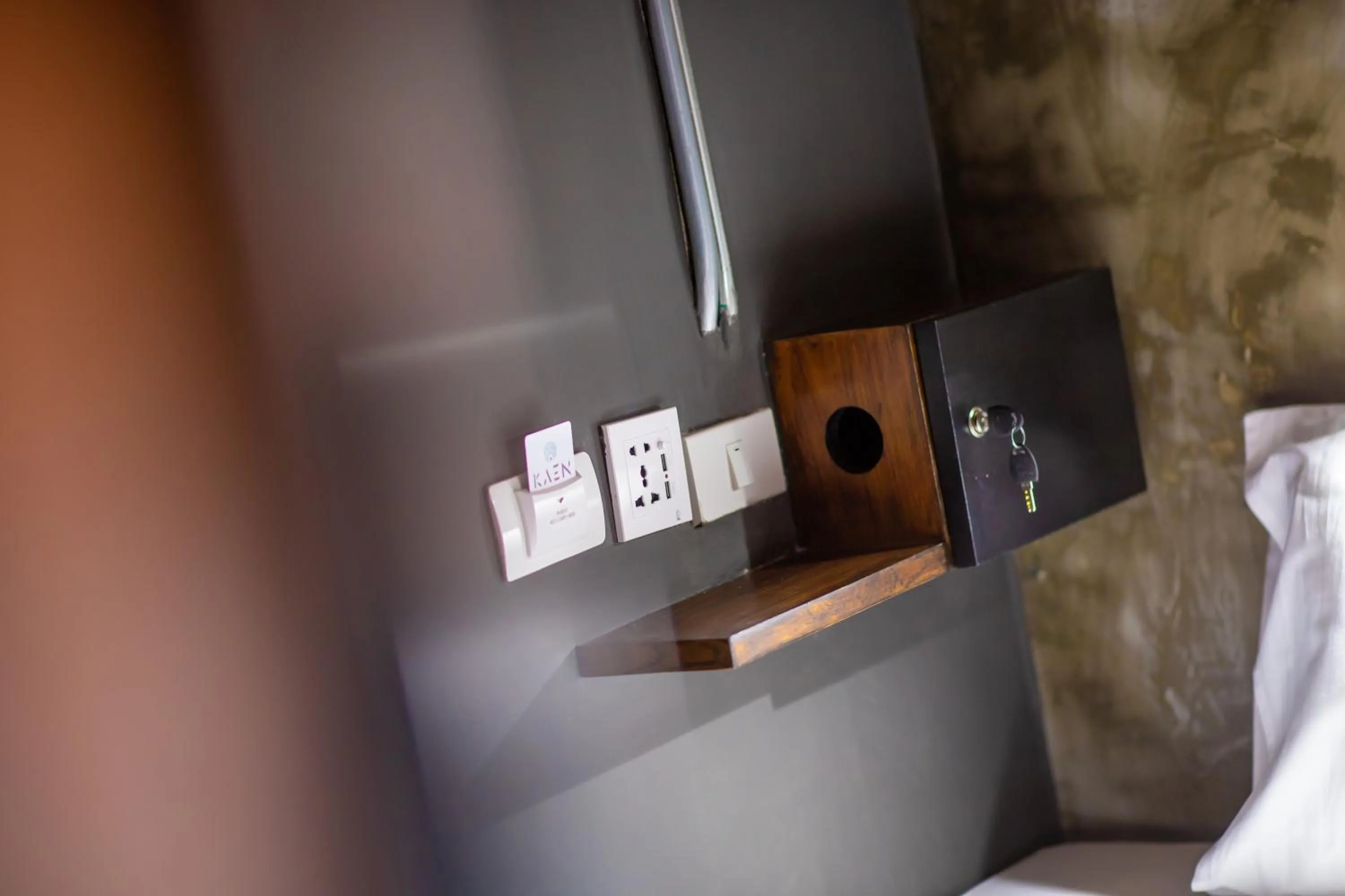 TV and multimedia, Bed in Kaen Hostel