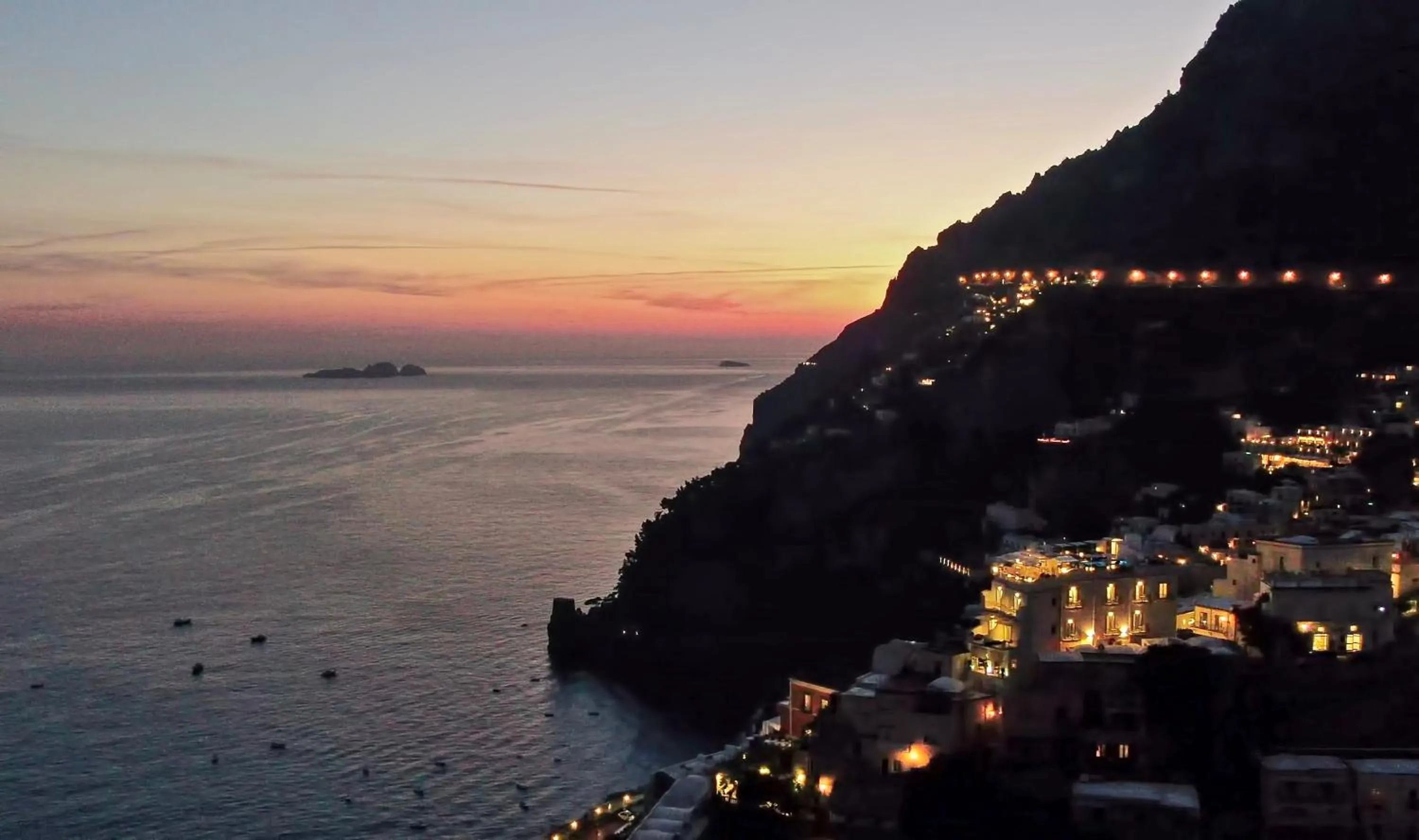 Sunset in Hotel Villa Franca