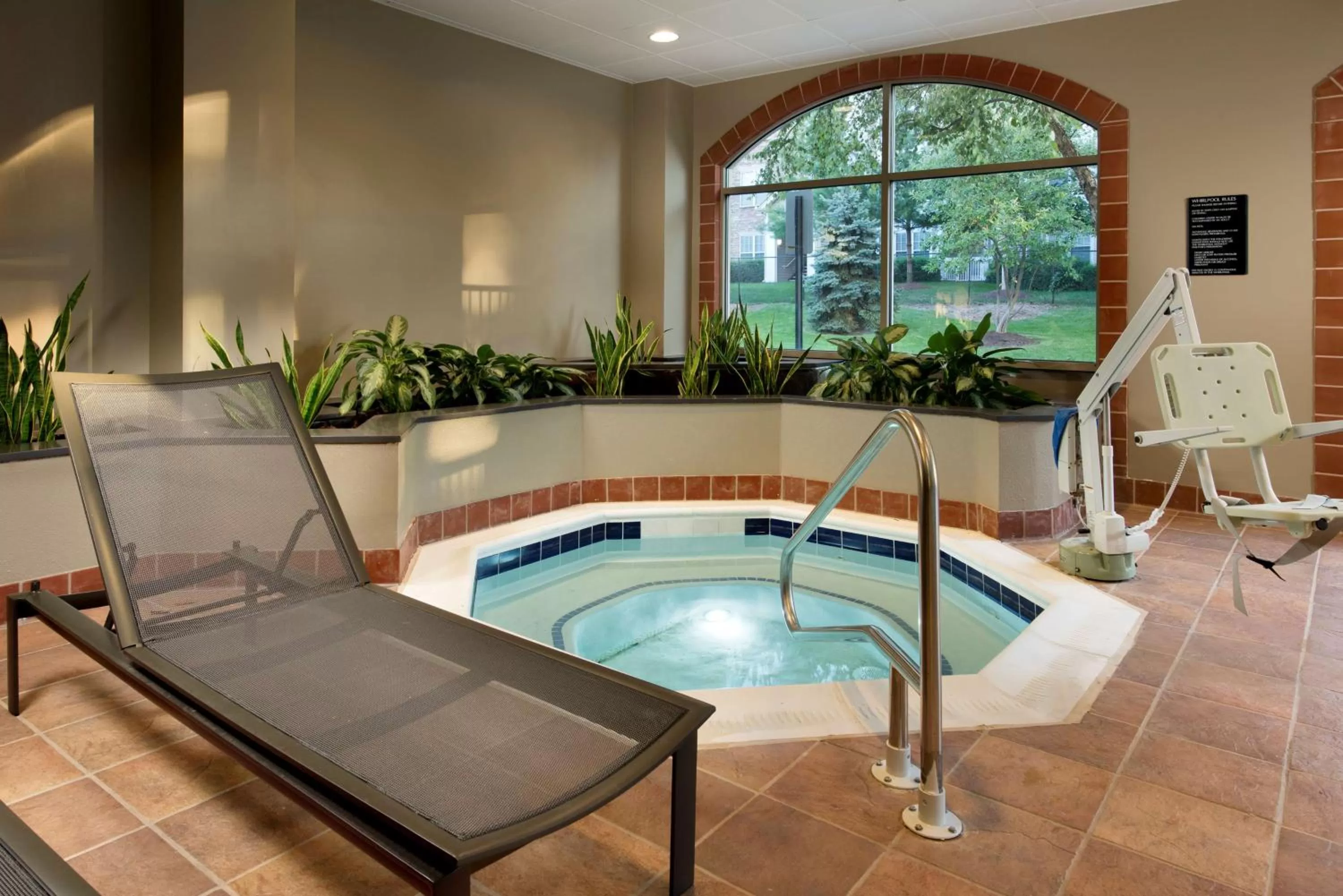 Pool view in Embassy Suites by Hilton Dulles Airport