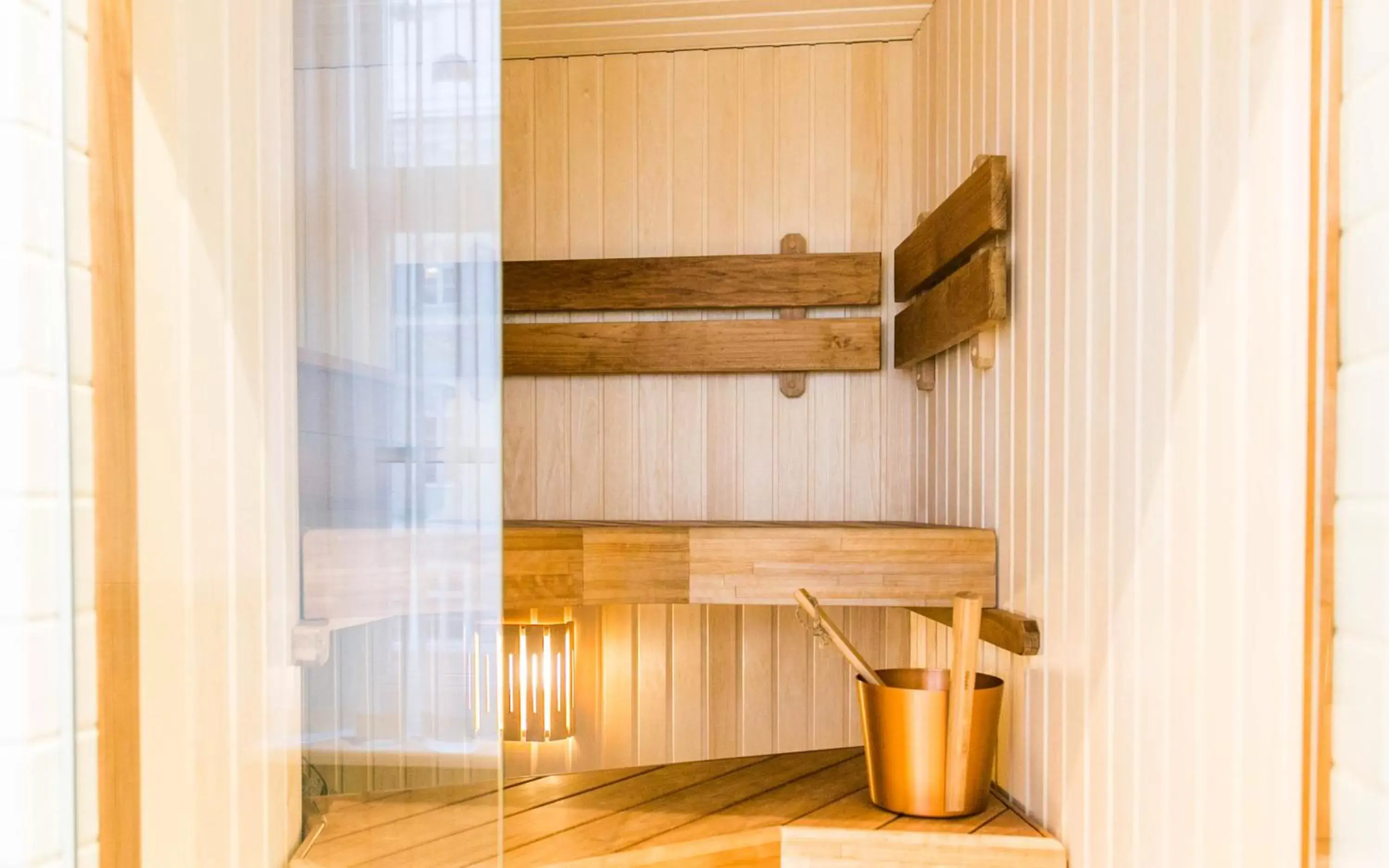 Sauna in Antonius Hotel