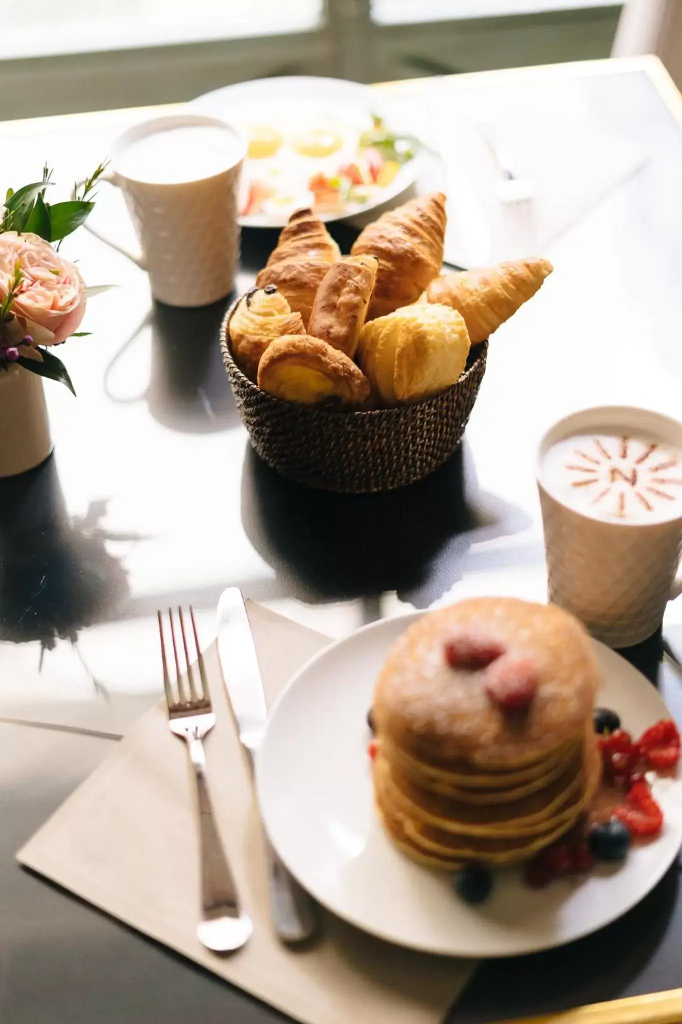 Breakfast, Food in Hotel Napoleon Paris