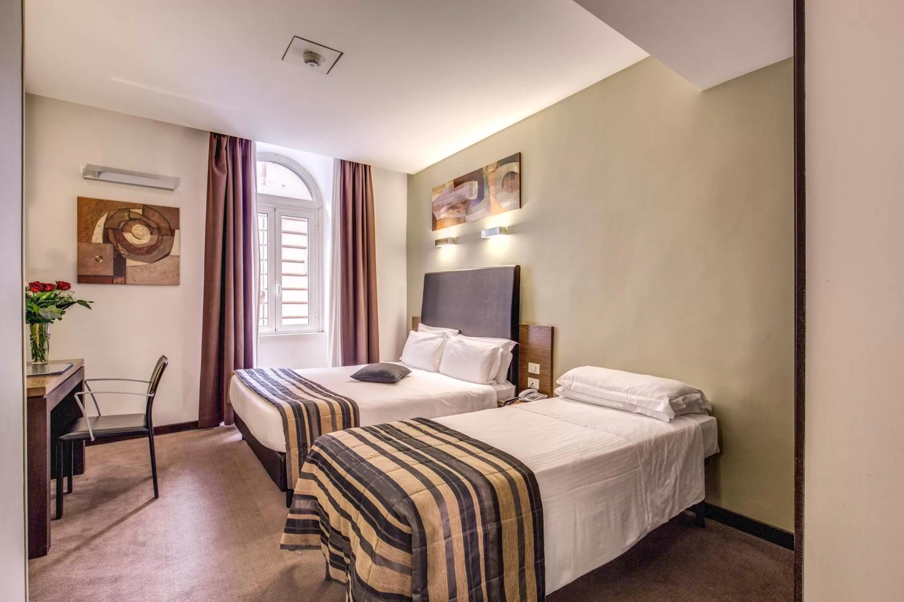 Bed in Hotel Rinascimento - Gruppo Trevi Hotels