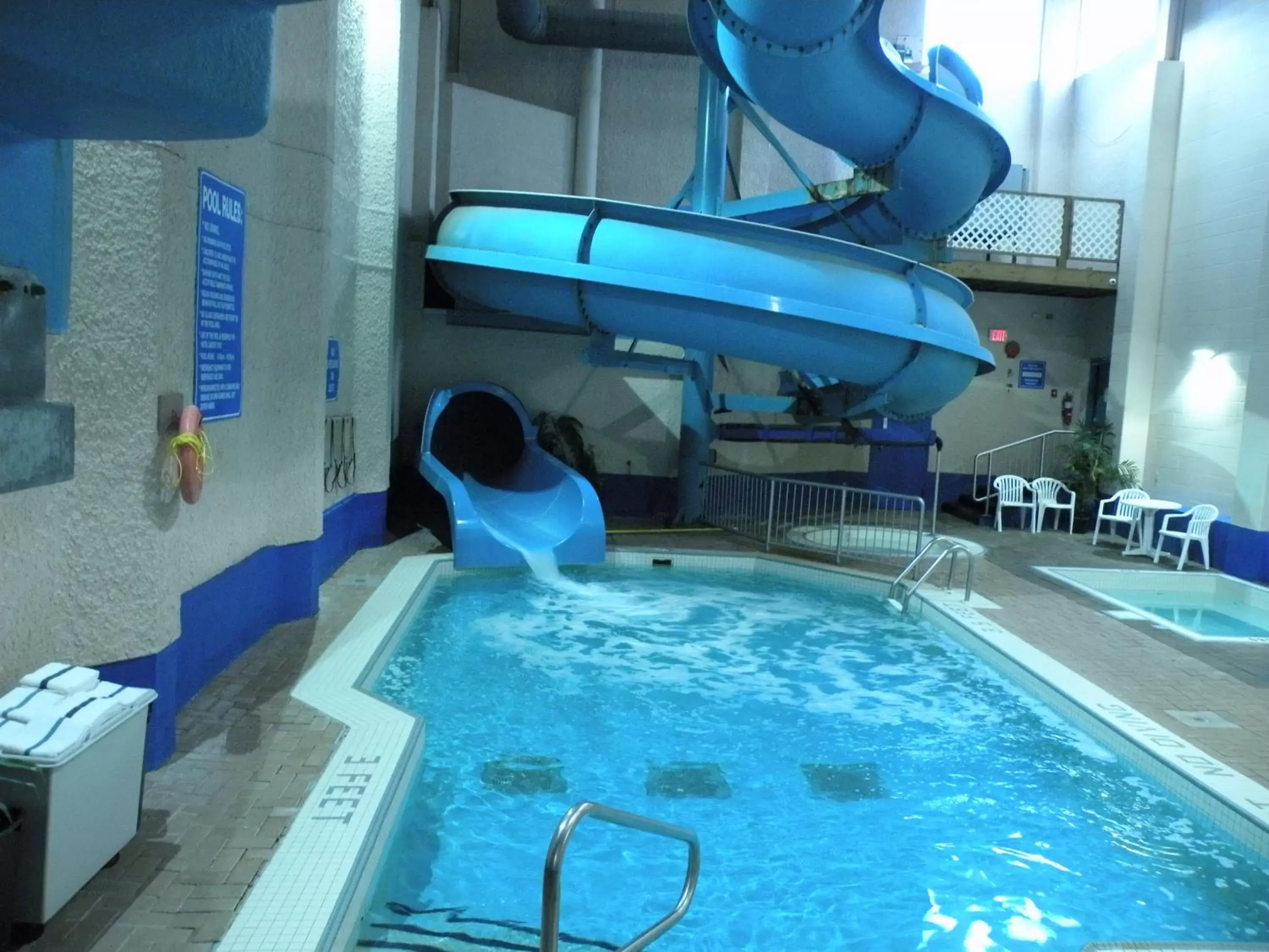 Swimming pool, Water Park in Travelodge by Wyndham Brandon