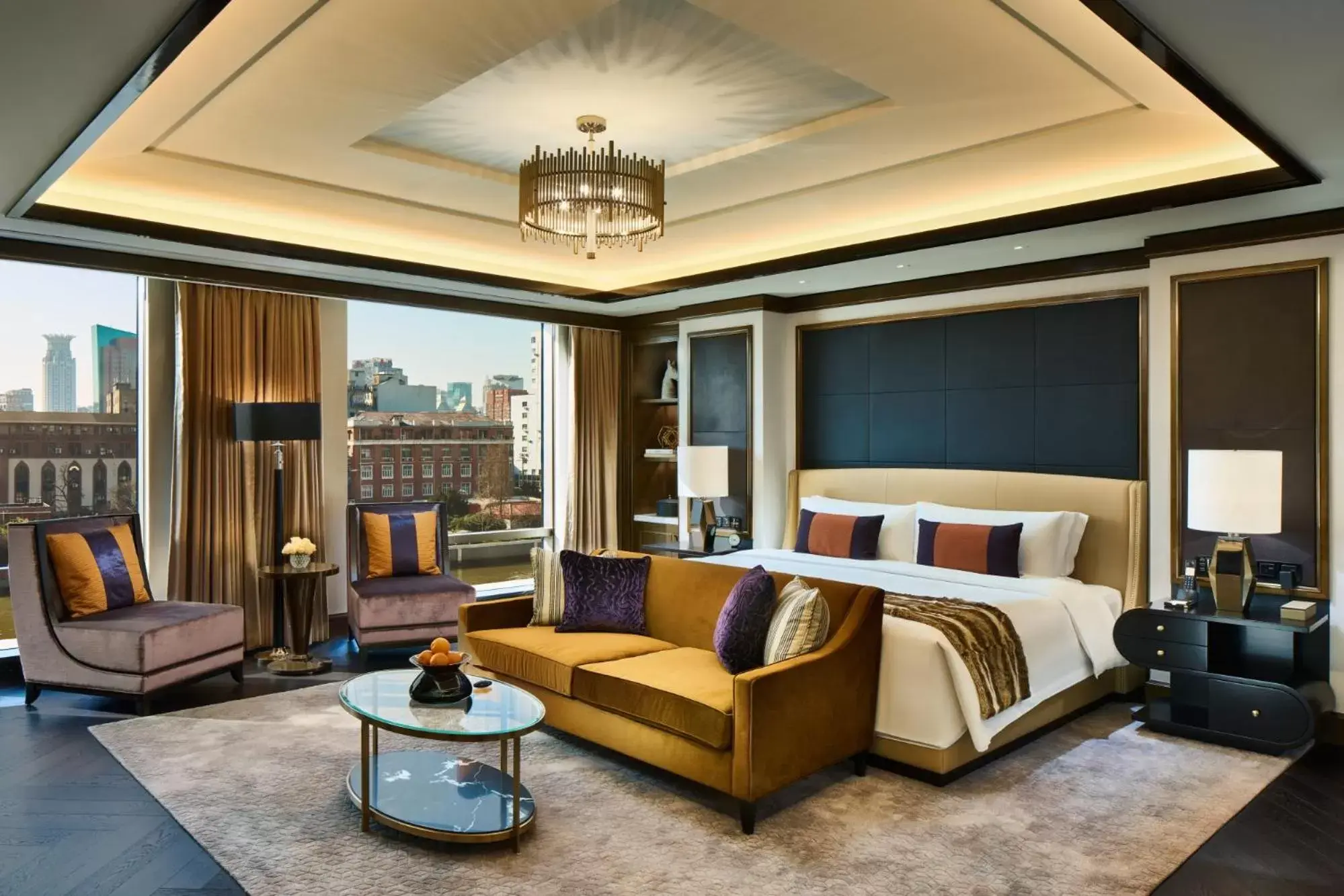 Bedroom, Seating Area in Bellagio by MGM Shanghai - on the bund