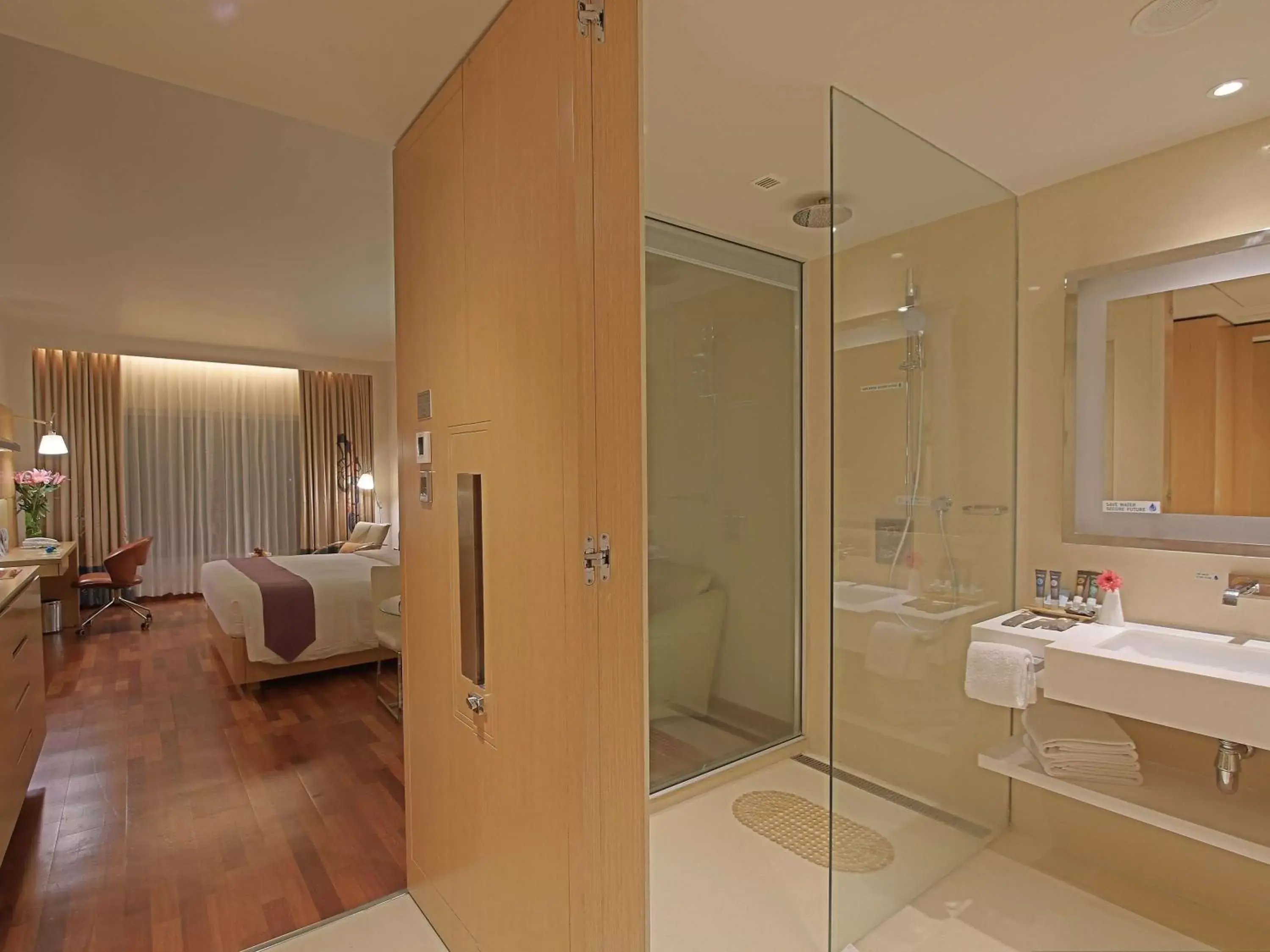 Shower, Bathroom in Novotel Visakhapatnam Varun Beach