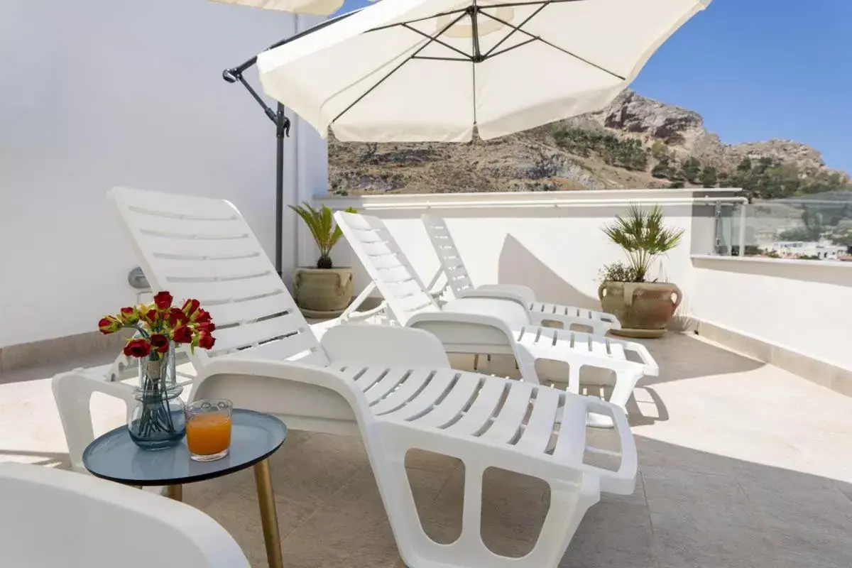 Balcony/Terrace in B&B Una Terrazza sul Golfo di Sferracavallo