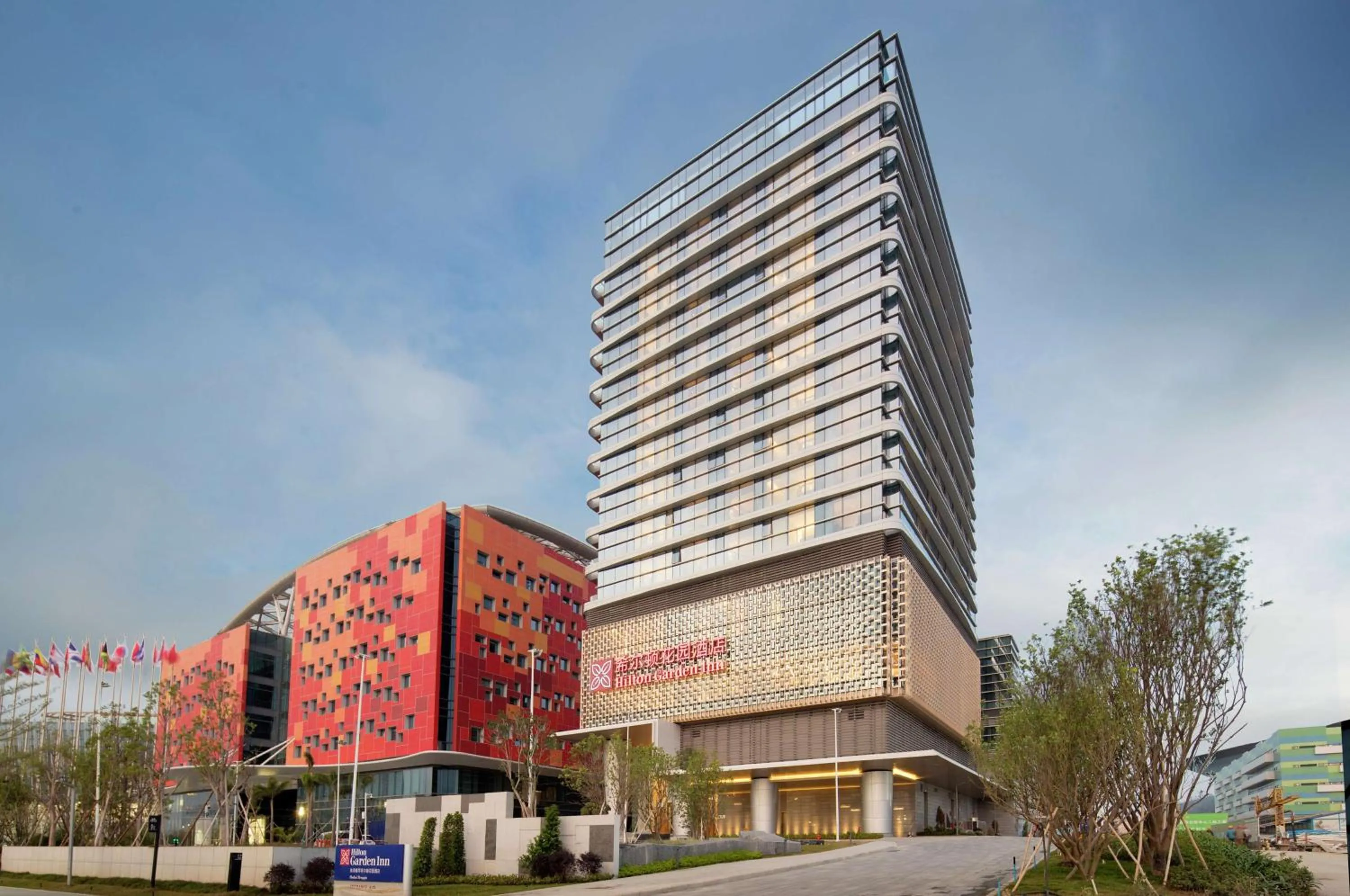 Property building in Hilton Garden Inn Zhuhai Hengqin
