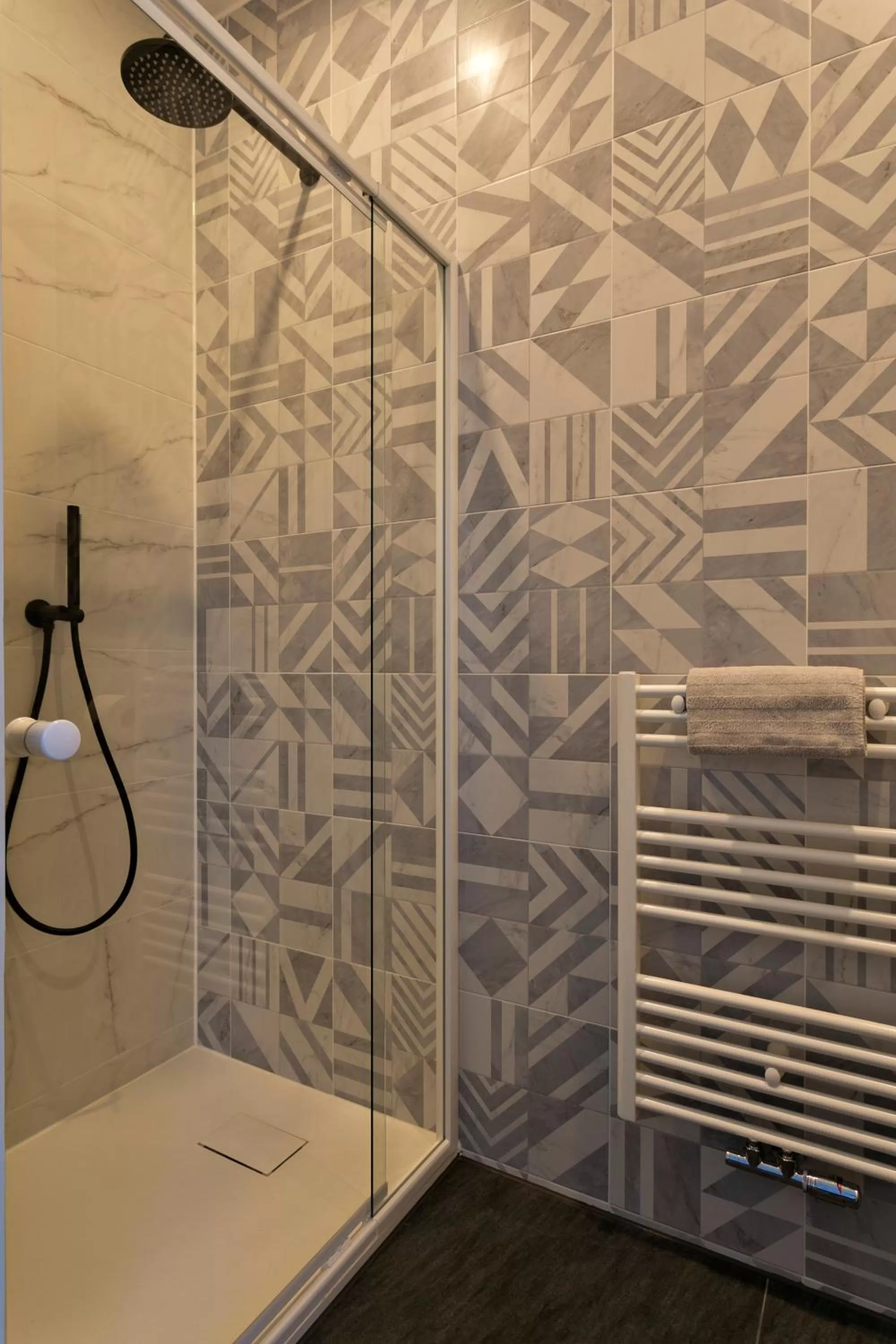 Shower in Stadsslaperij B&B