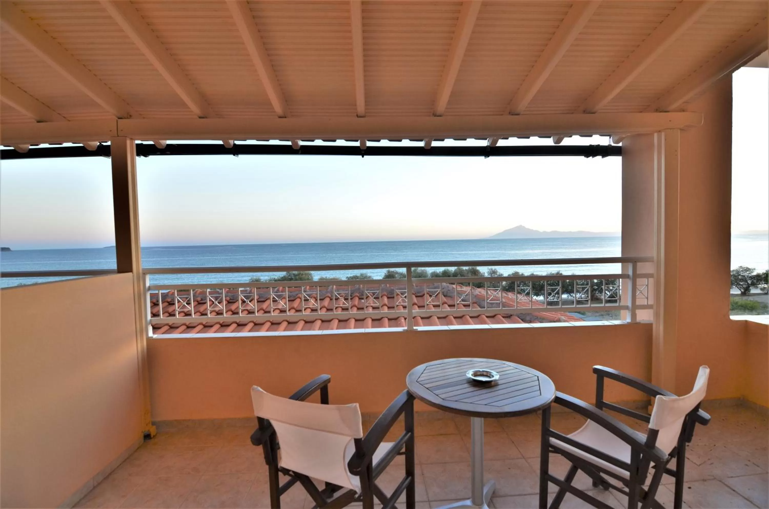Balcony/Terrace in Thassos Hotel Grand Beach