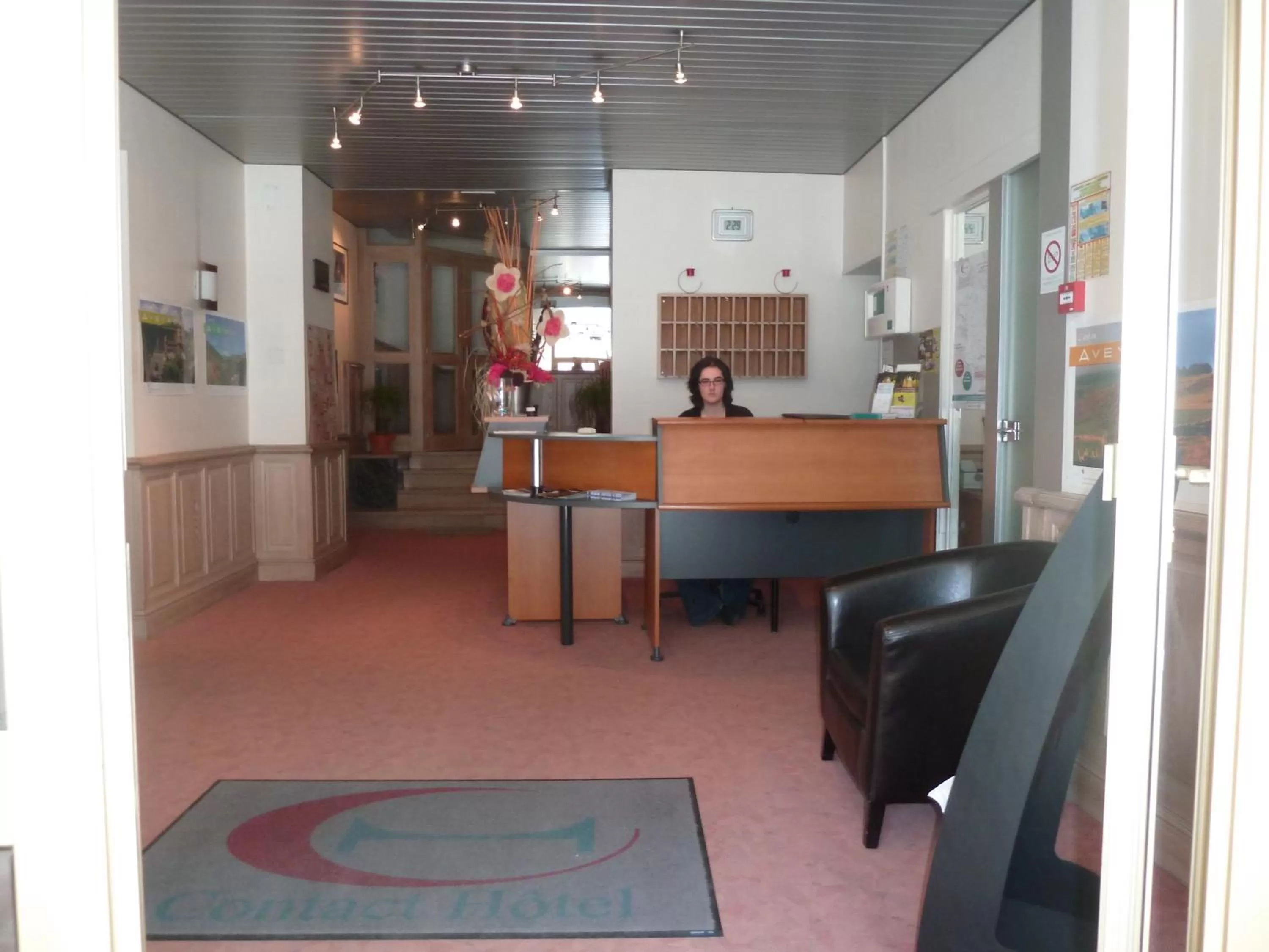 Lobby or reception, Lobby/Reception in Hôtel Concorde - Rodez Centre Ville