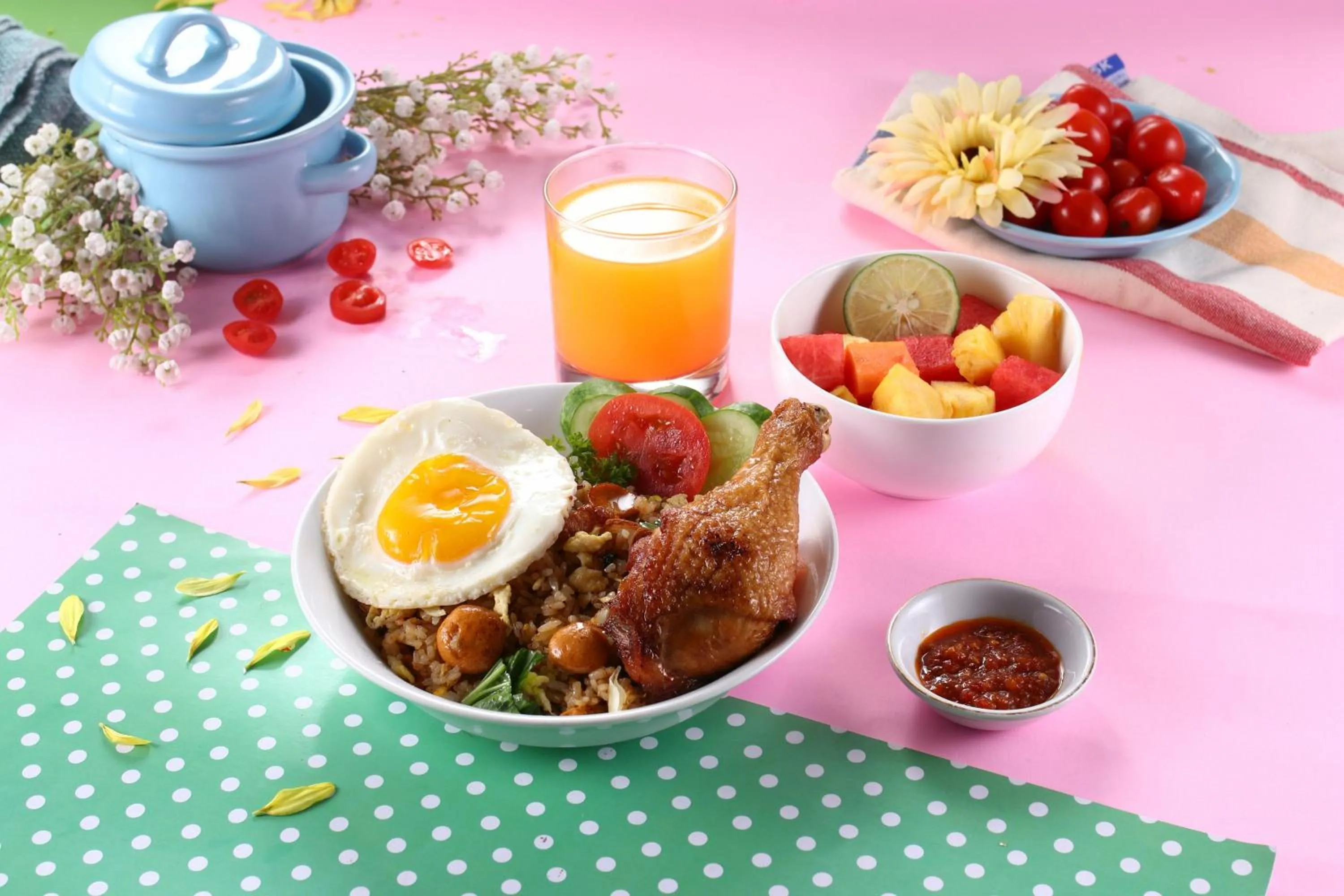 Breakfast in POP! Hotel Airport Jakarta