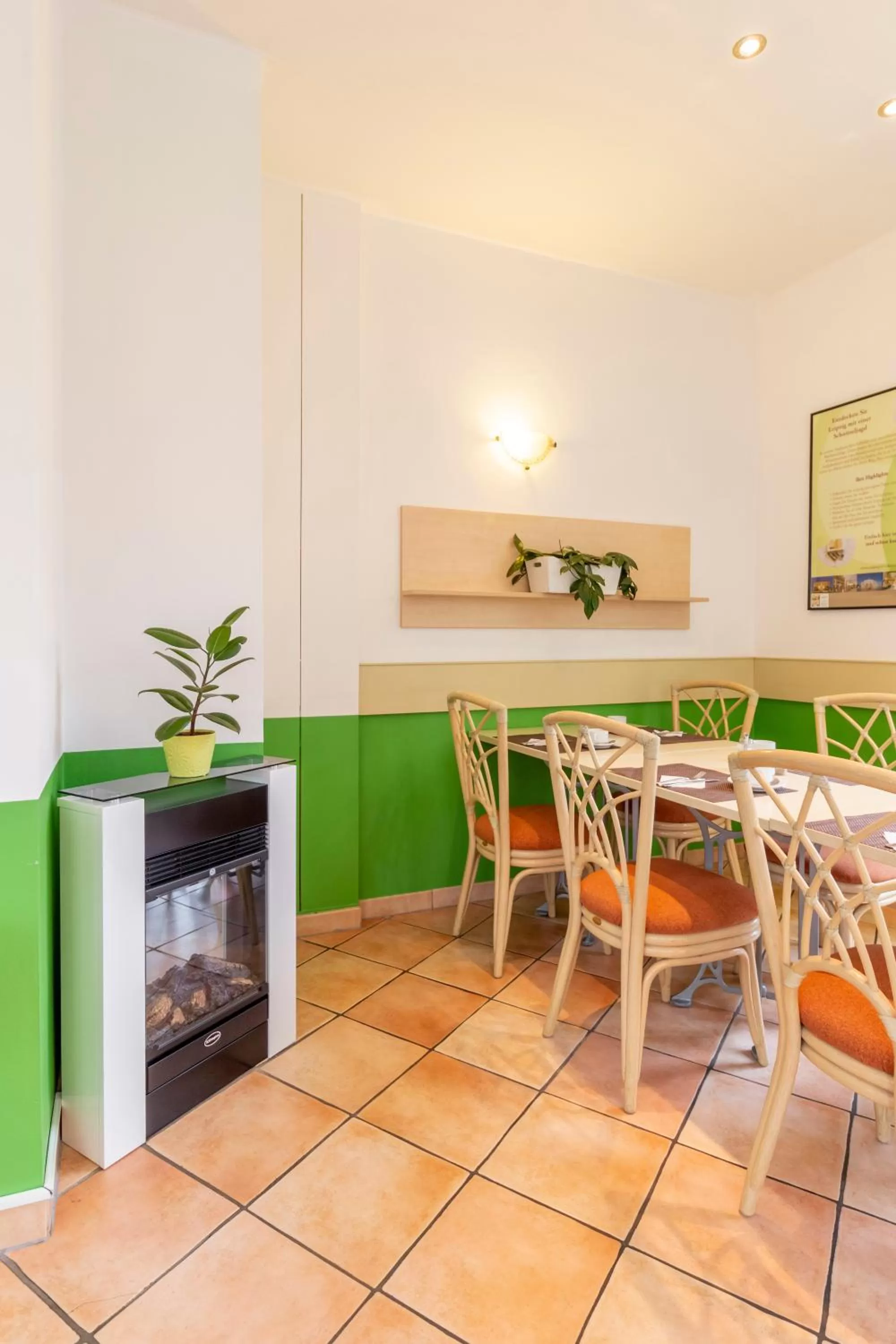 Dining area in Hotel Markgraf Leipzig