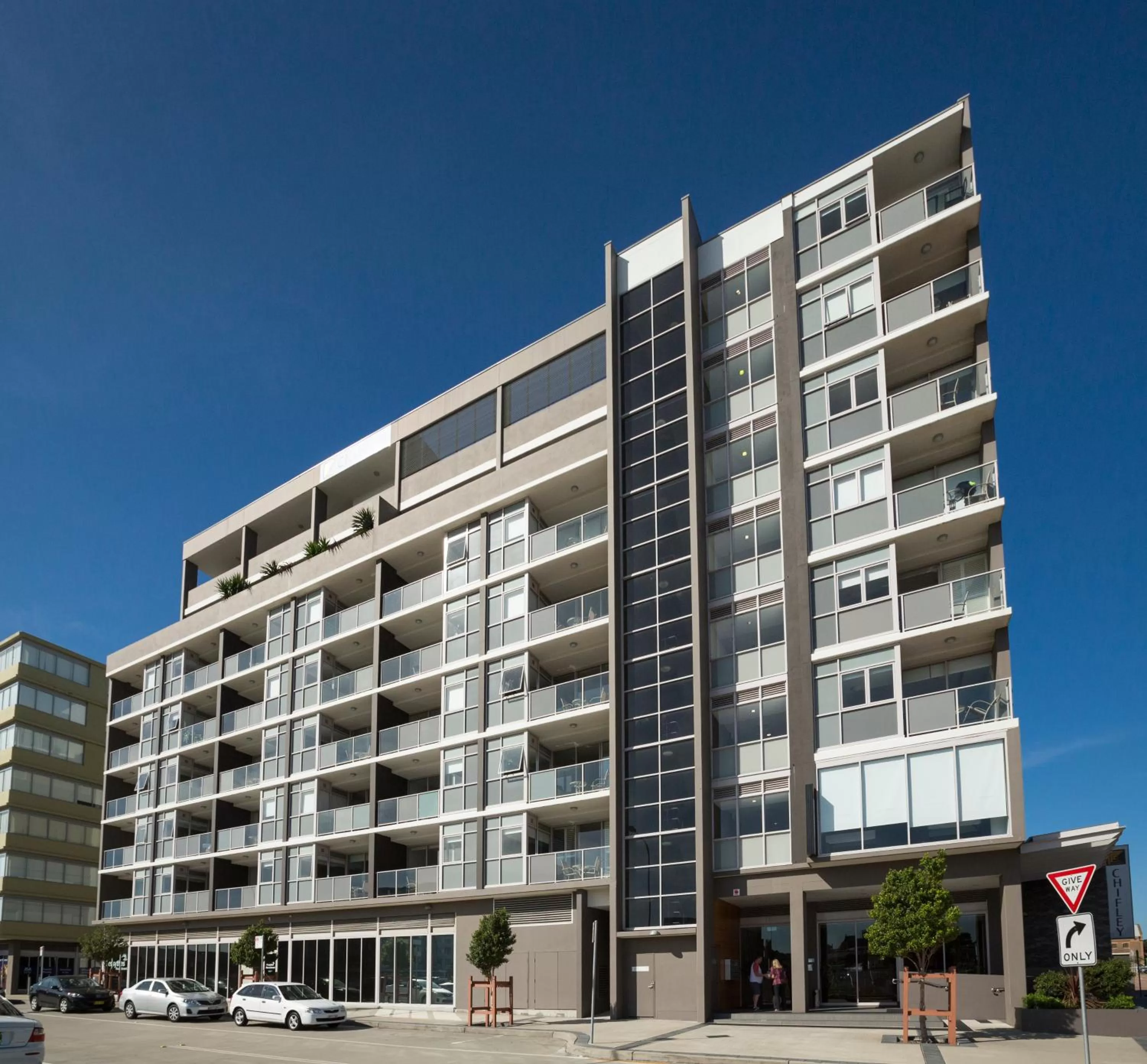 Facade/entrance in Honeysuckle Executive Apartments
