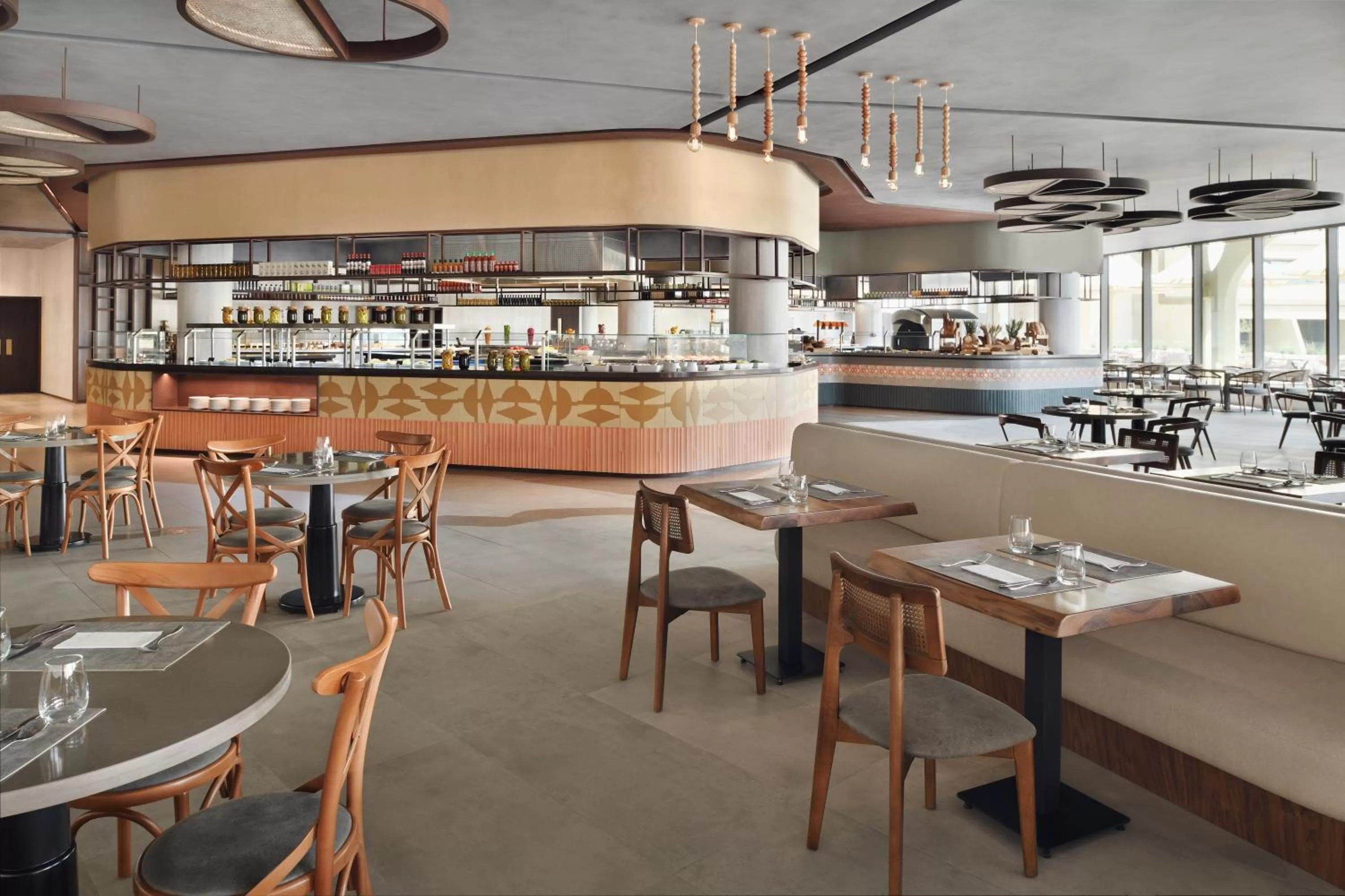 Restaurant/places to eat in ERTH Abu Dhabi Hotel