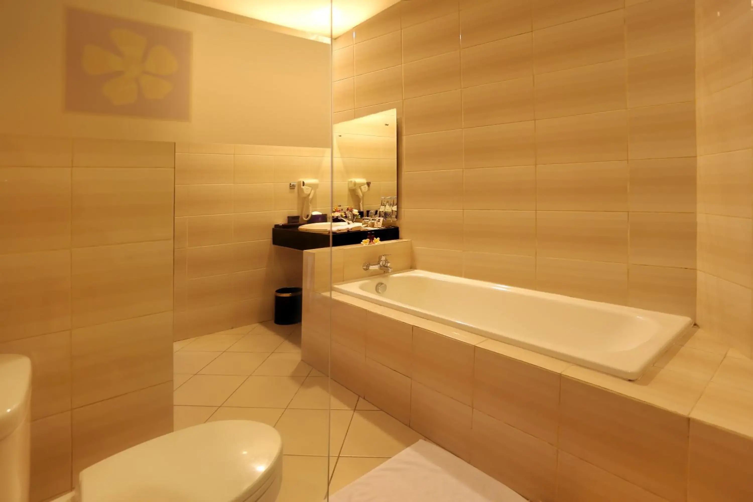 Bathroom in Kuta Central Park Hotel